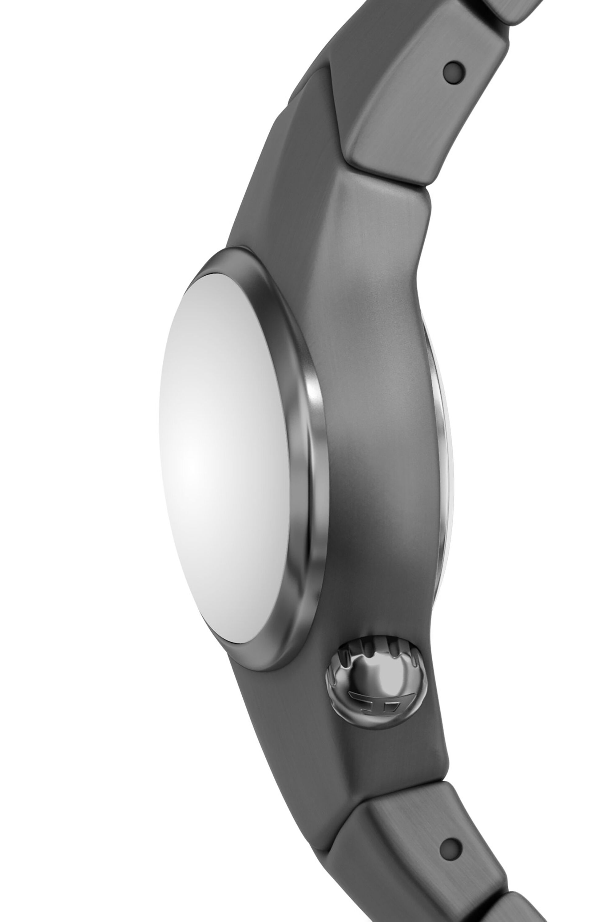 DZ2241 WATCH D-Rush gunmetal stainless steel watch｜グレー｜メンズ