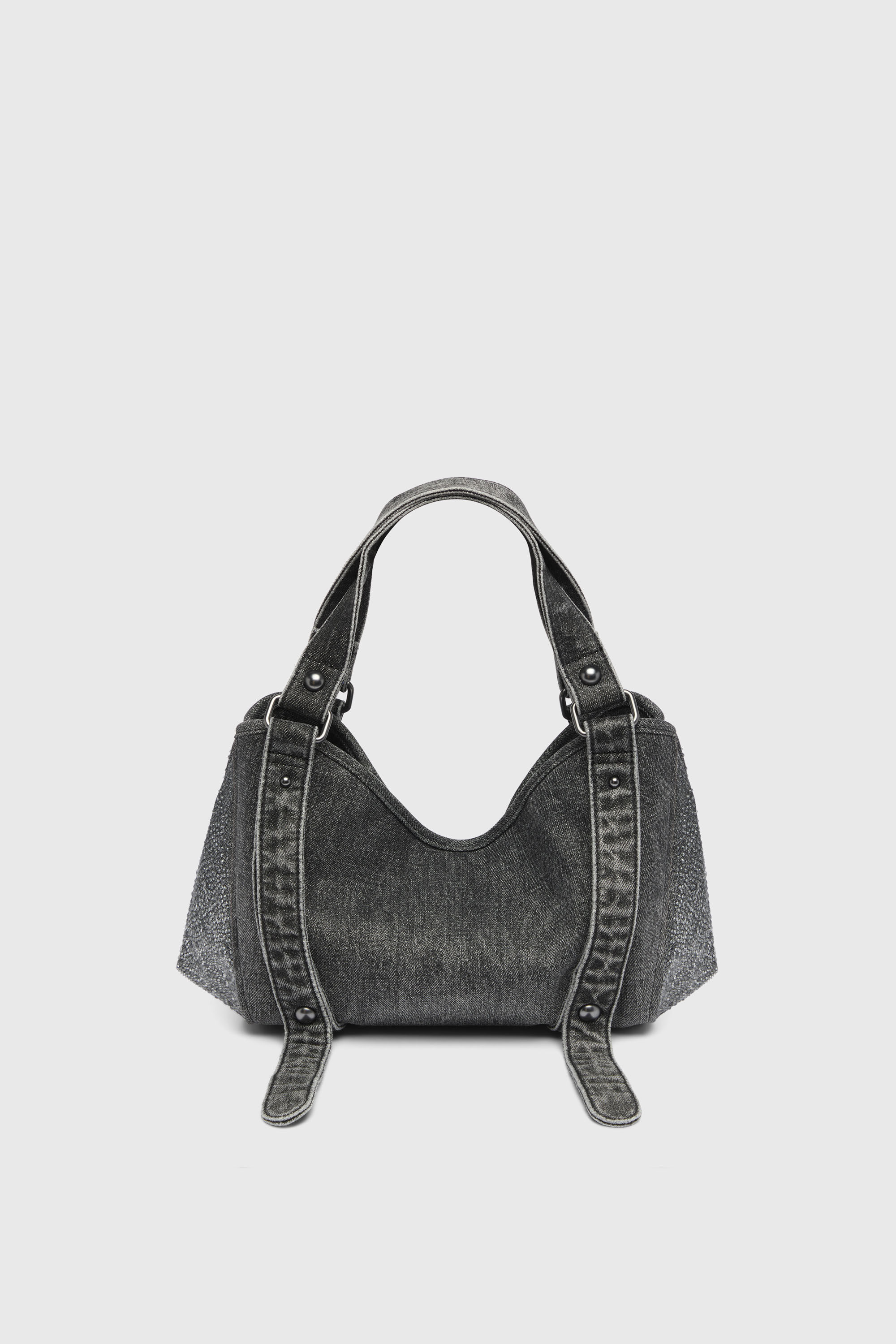 D-ONE TOPHANDLE S D-One-Small top-handle bag in crystal solarised