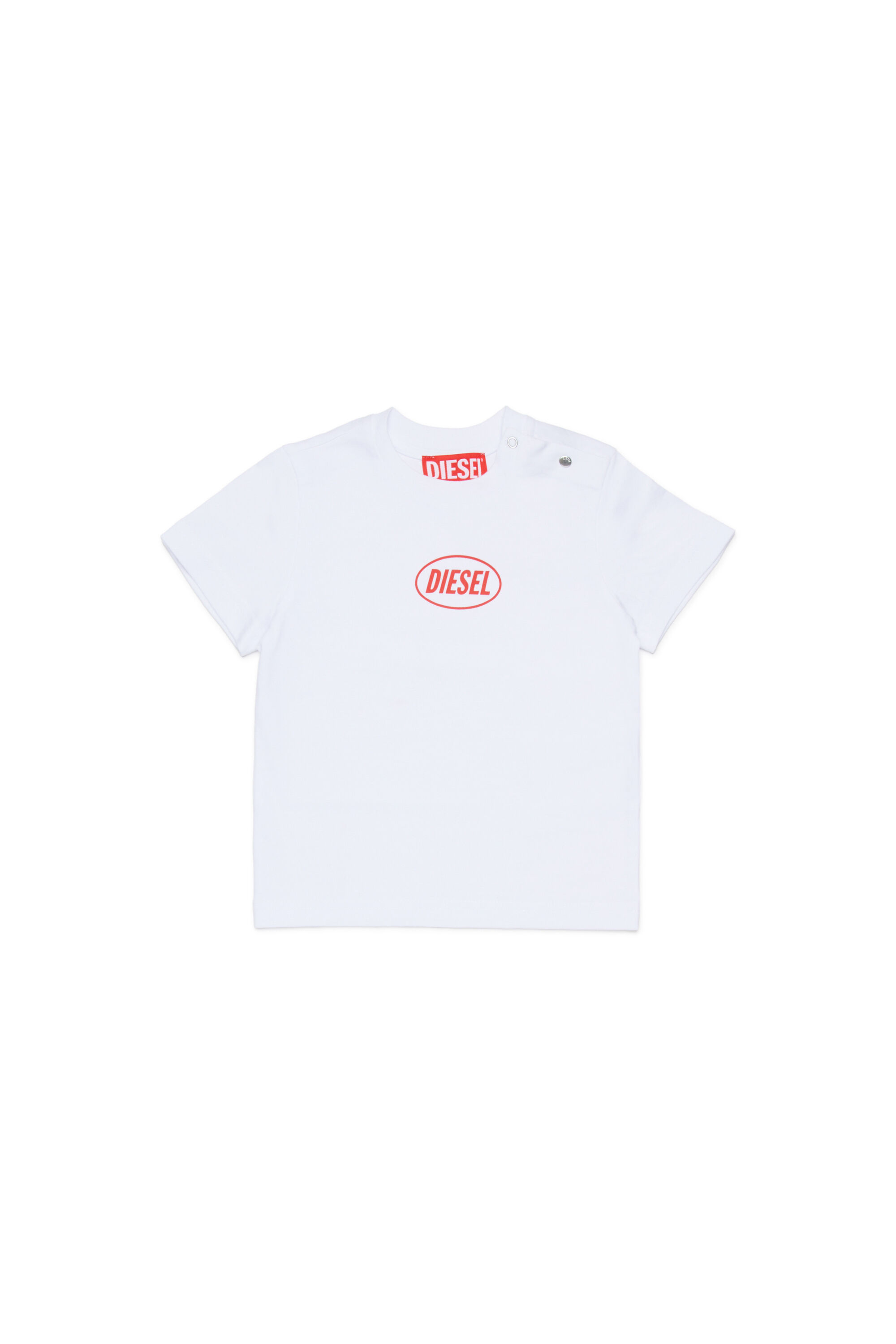 Diesel - TOLPYB, Unisex's Tシャツ in ホワイト - 1