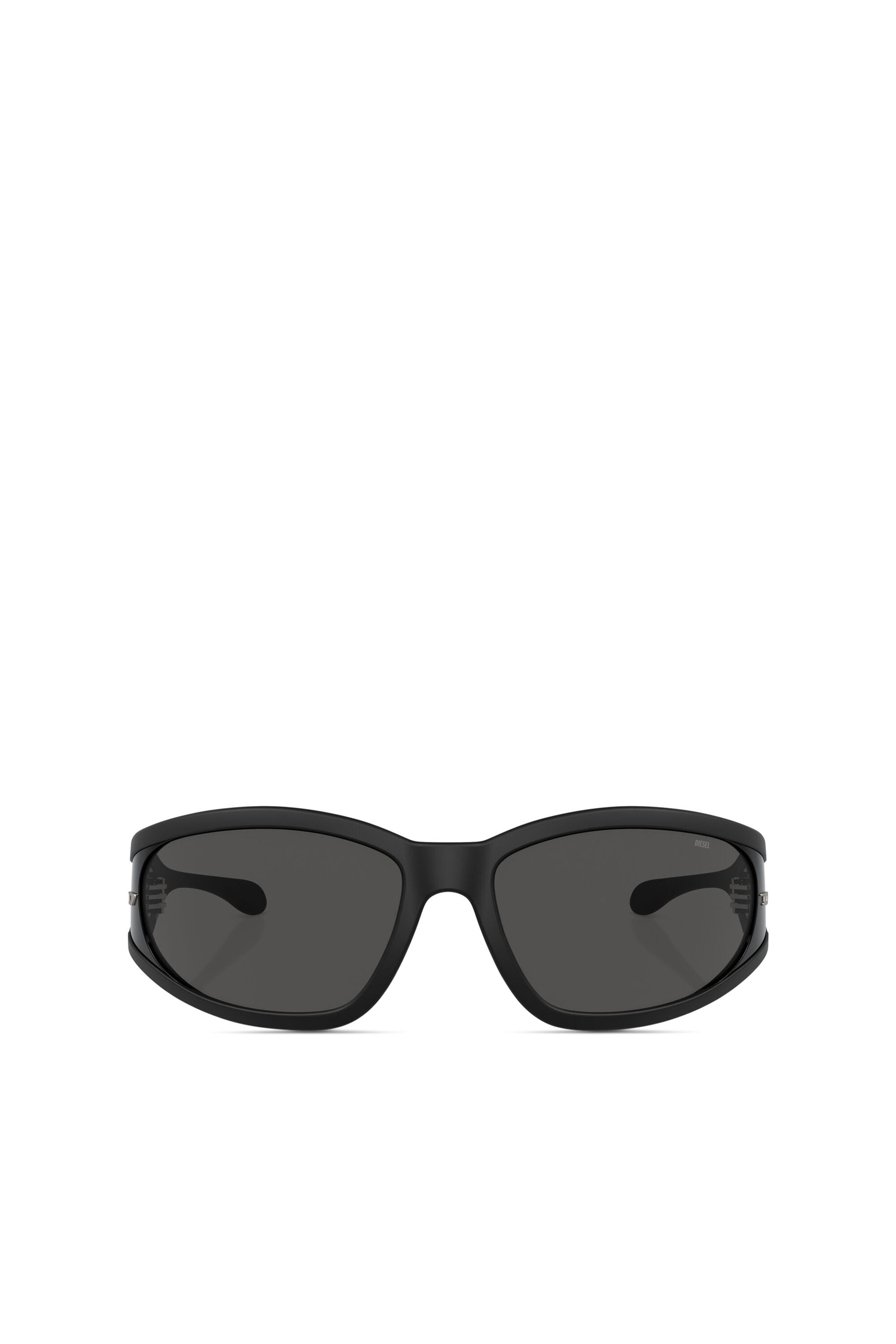 Diesel - 0DL3002, Unisex's Rectangular sunglasses in acetate in ブラック - 1