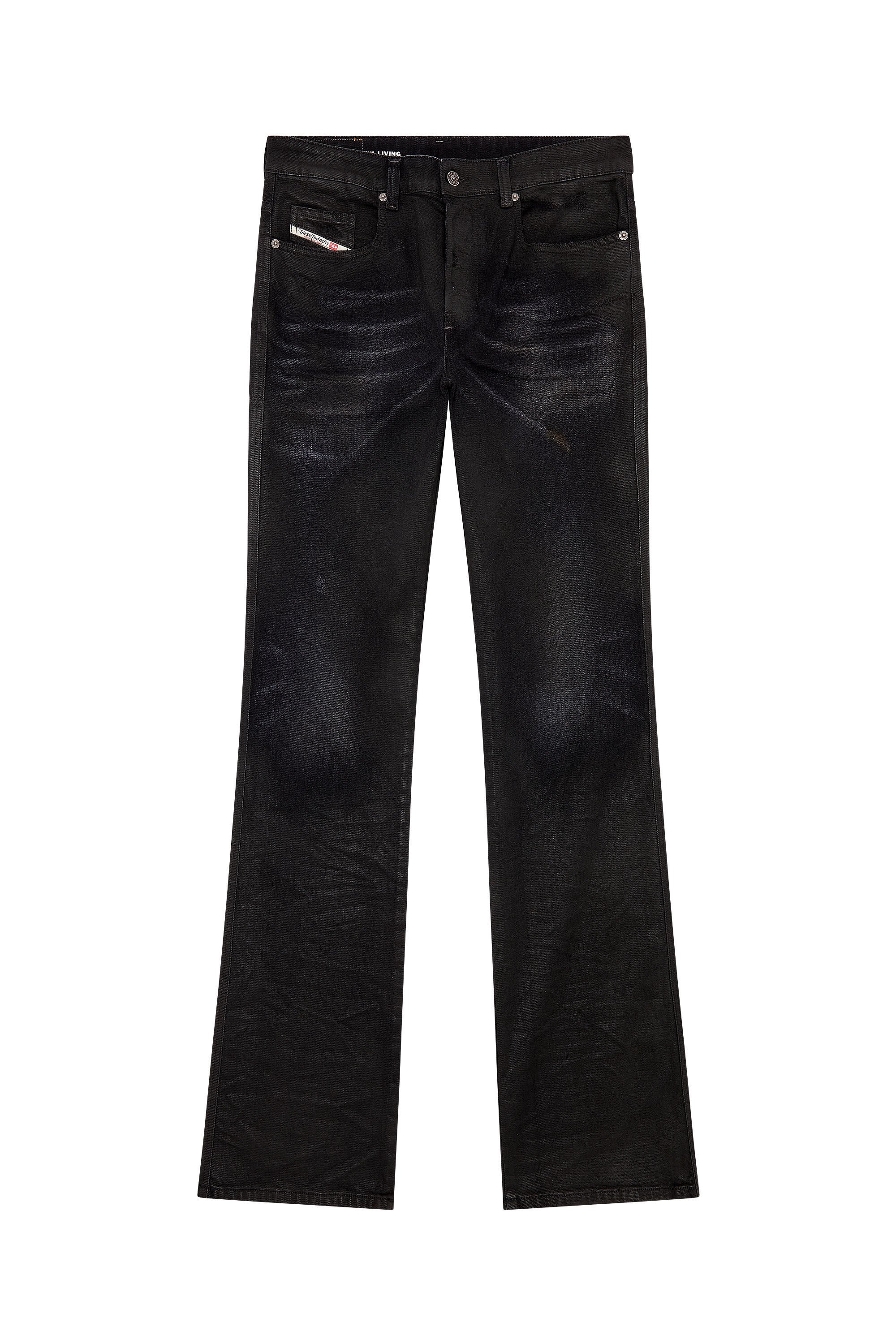Diesel - Male's Bootcut Jeans 1998 D-Buck 09I19, ブラック/ダークグレー - 2