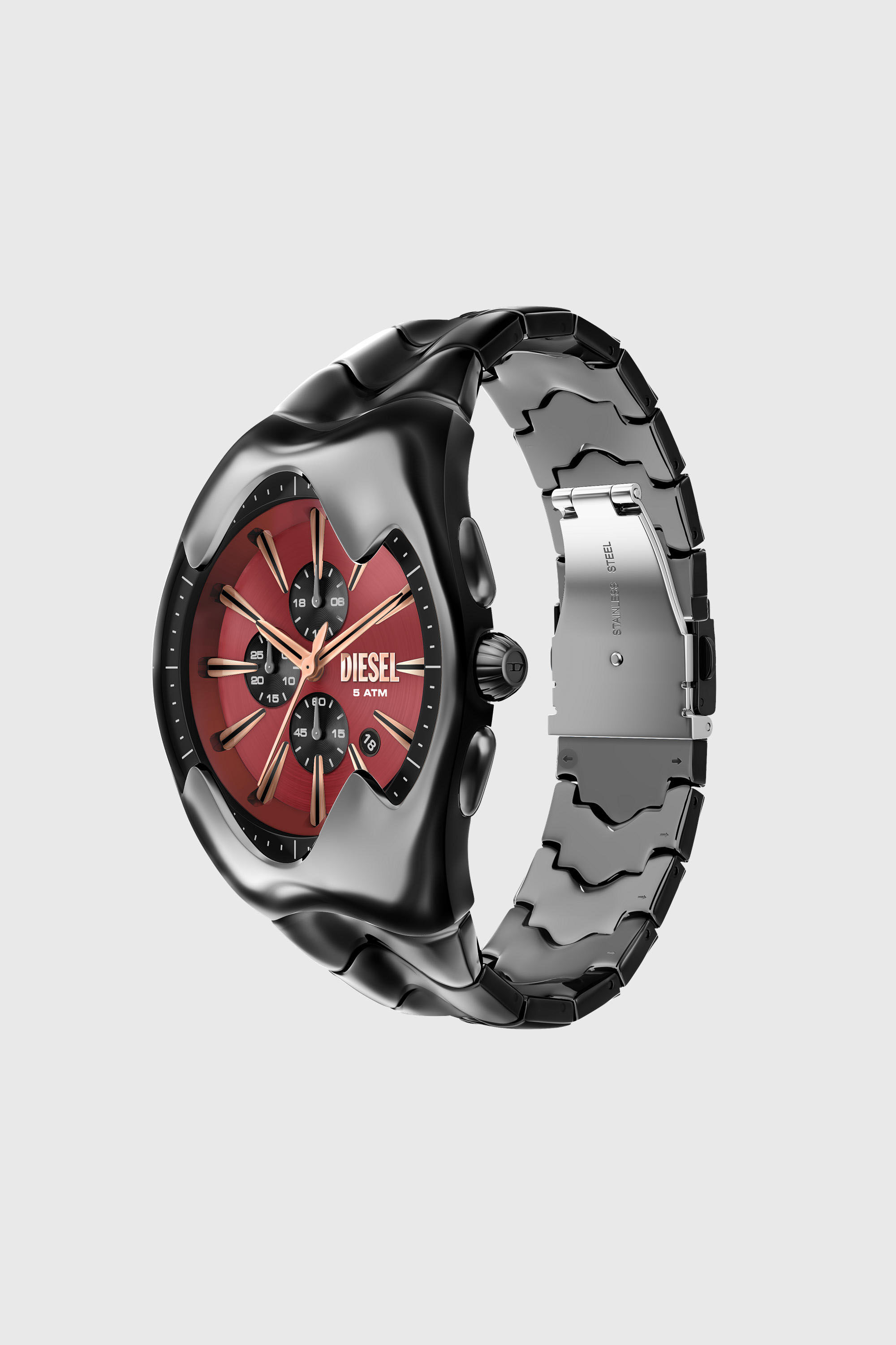 Diesel - DZ4713 WATCH, Male's 時計 in ブラック - 7