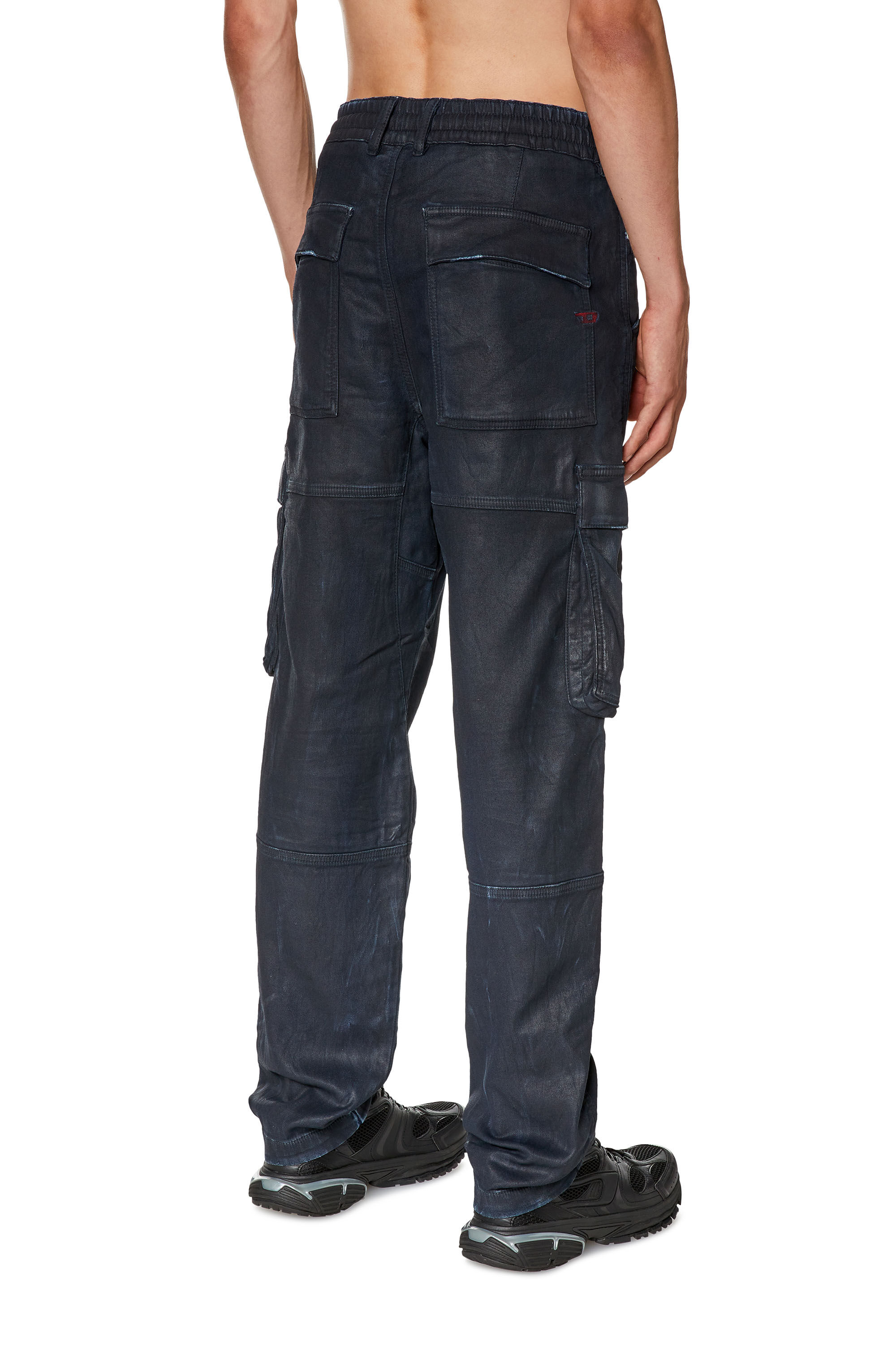 Diesel - Tapered 2030 D-Krooley Joggjeans® 09H05, ダークブルー - Image 5