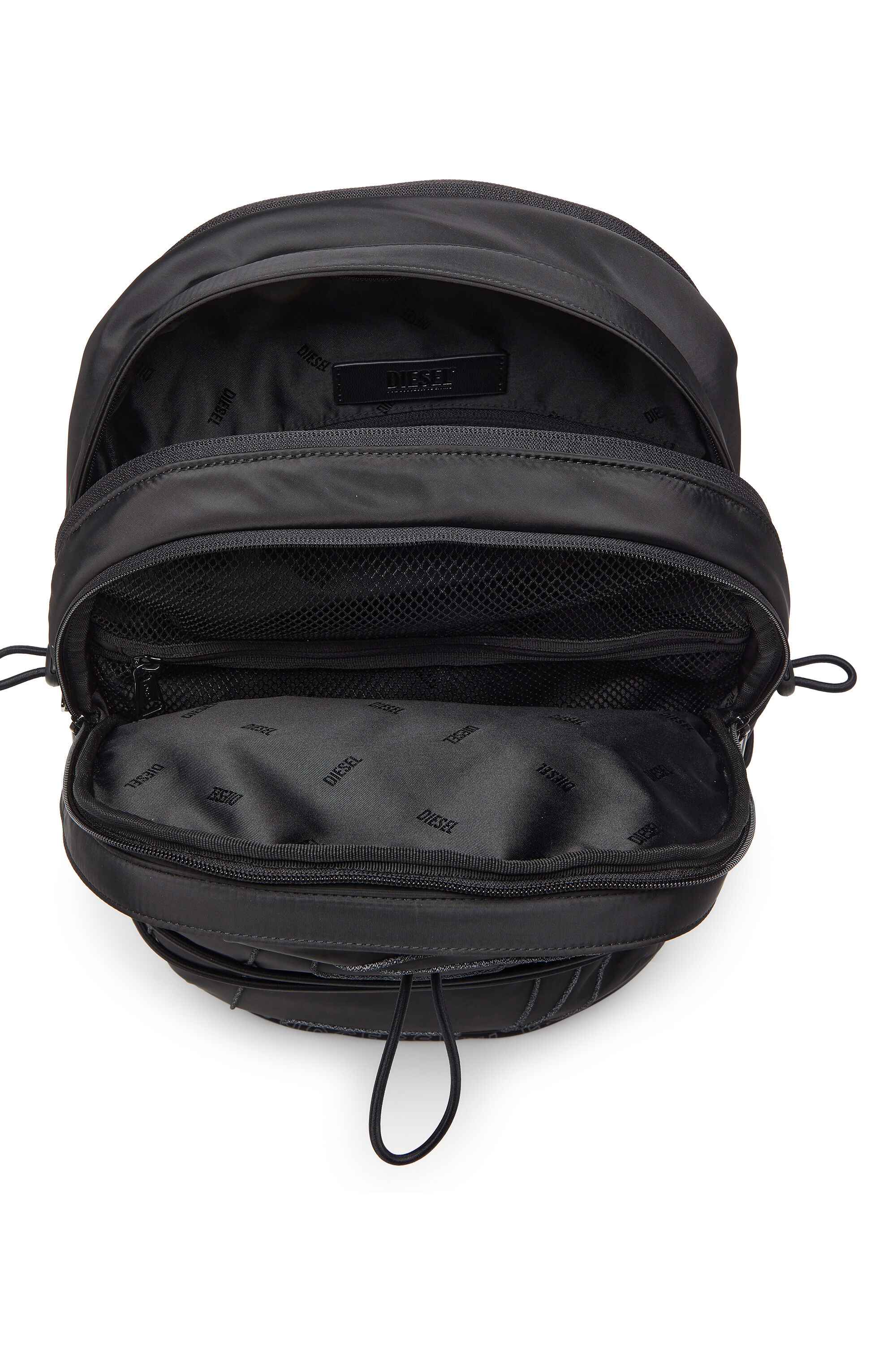 Diesel - TECH-D BACKPACK X, Unisex's バックパック in ブラック - 4