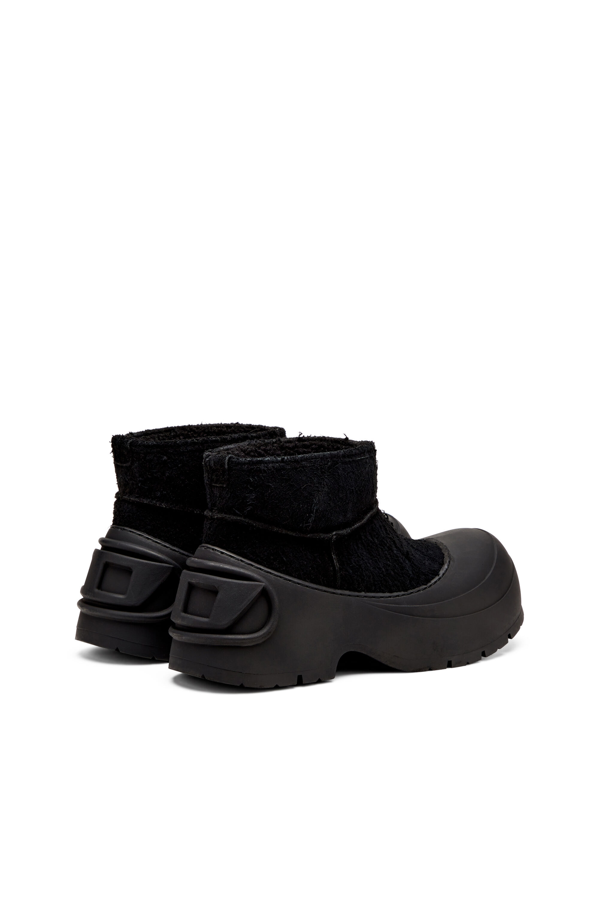 D-DONALD MONTONE D-Donald-Chunky ankle boot with lug sole