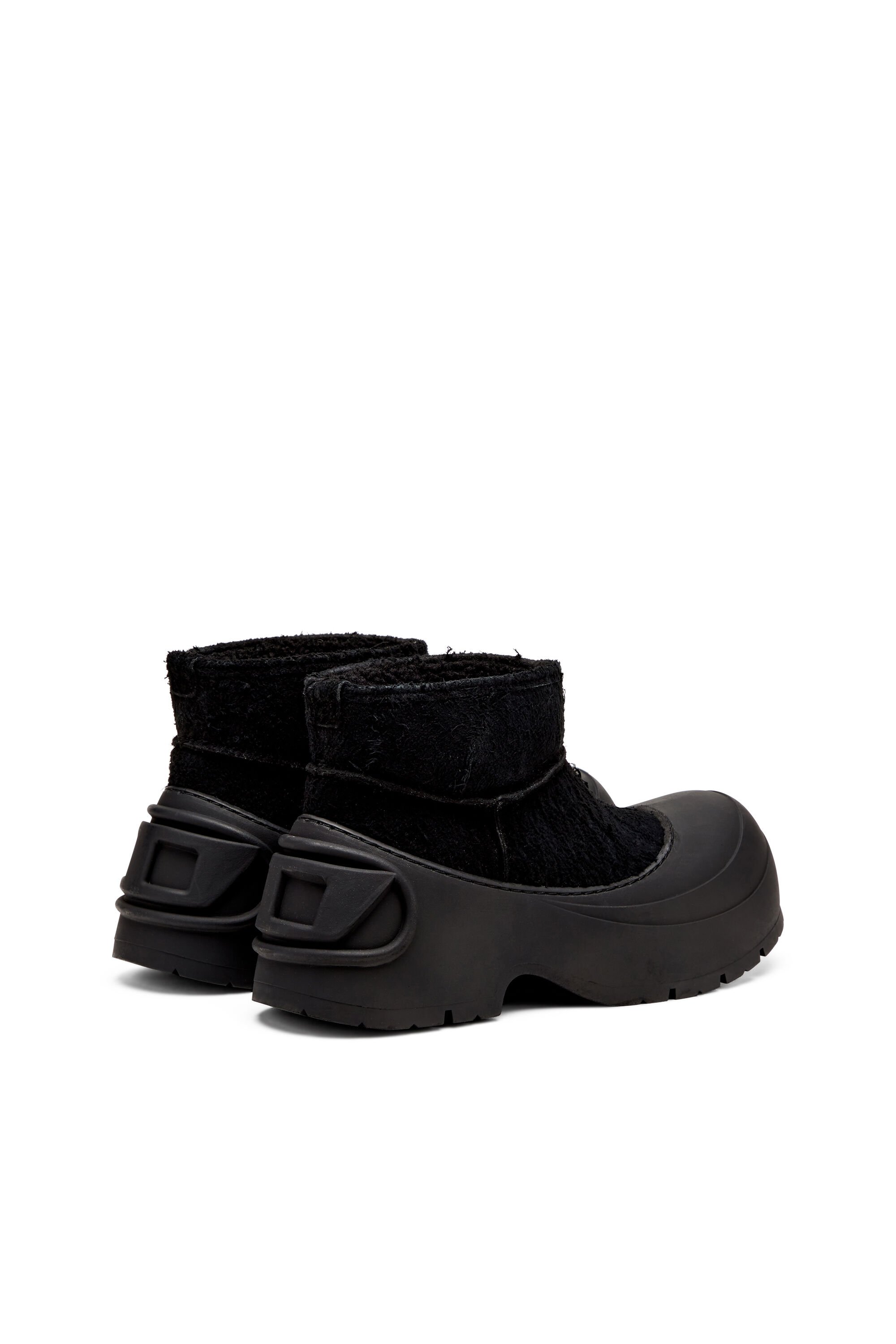 Diesel - D-DONALD MONTONE, Male's D-Donald-Chunky ankle boot with lug sole in ブラック - 3