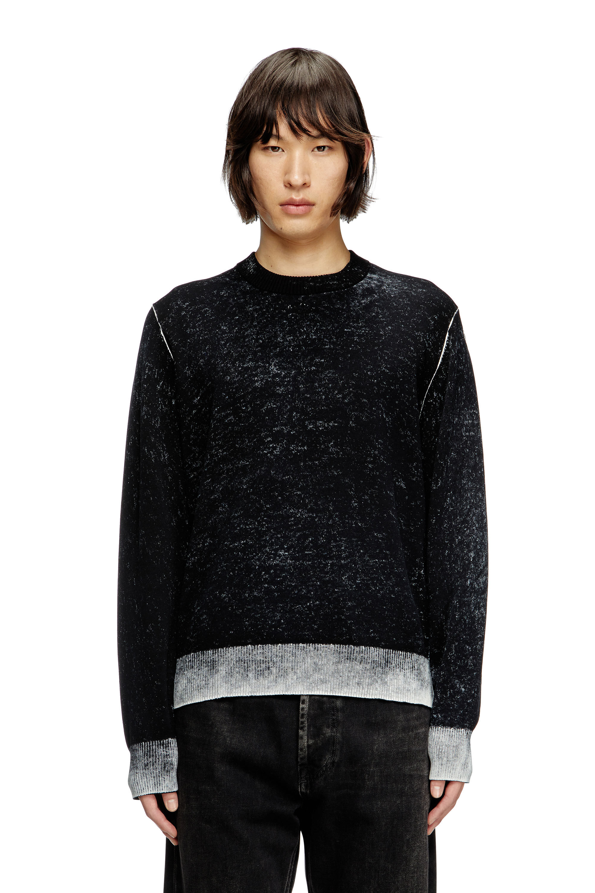 Diesel - K-LARENCE-B, Male's ニット in ブラック - 3