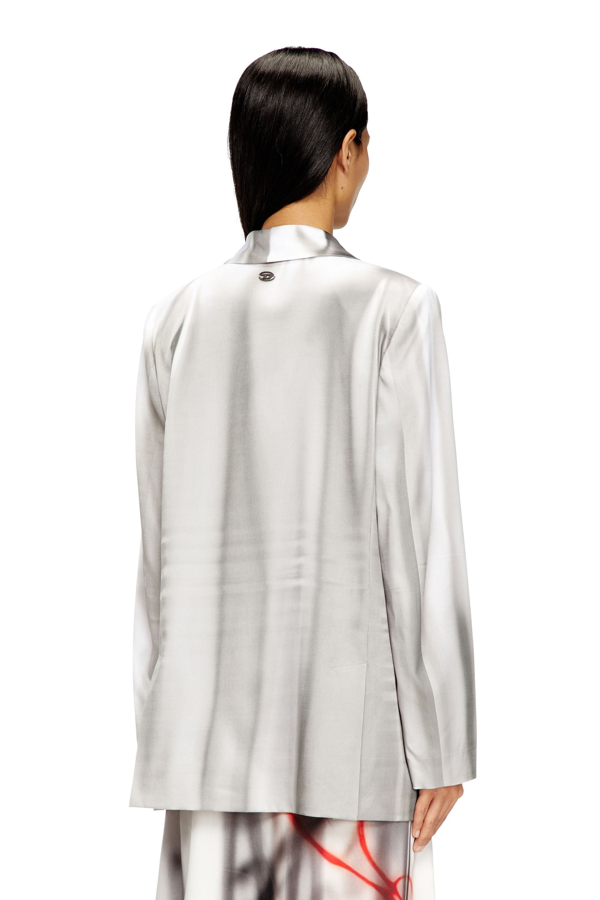 Diesel - G-AVINA, Female's ジャケット in グレー/ホワイト - 5