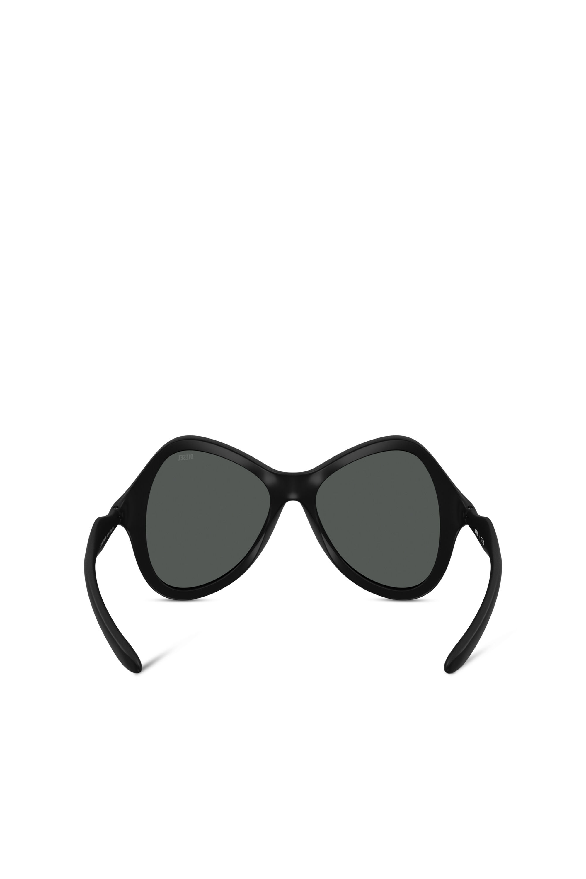 Diesel - 0DL3010U, Unisex's Cat-eye style sunglasses in ブラック - 3