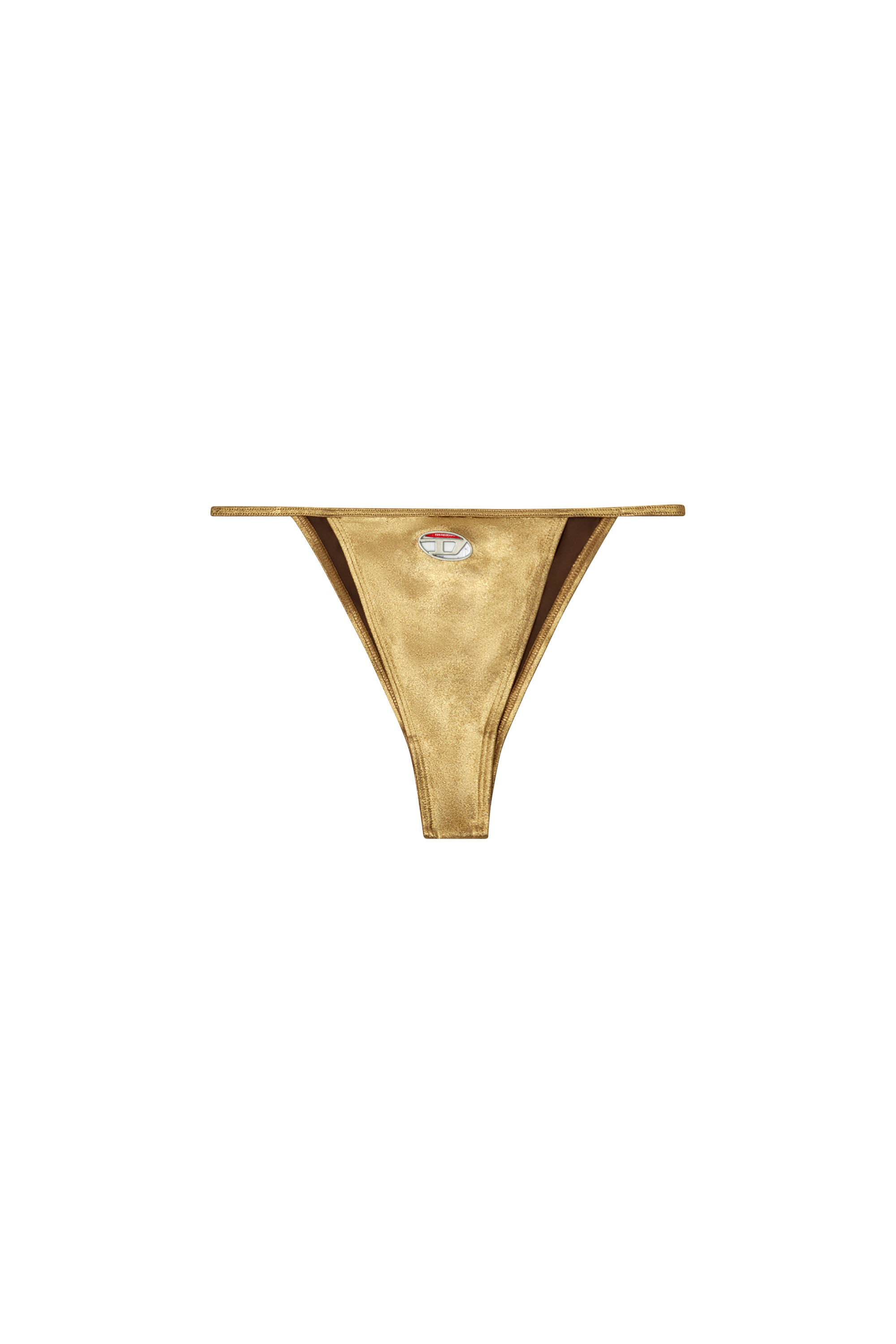 CAMILLE-UTLT Metallic bikini bottoms｜ゴールド｜ウィメンズ