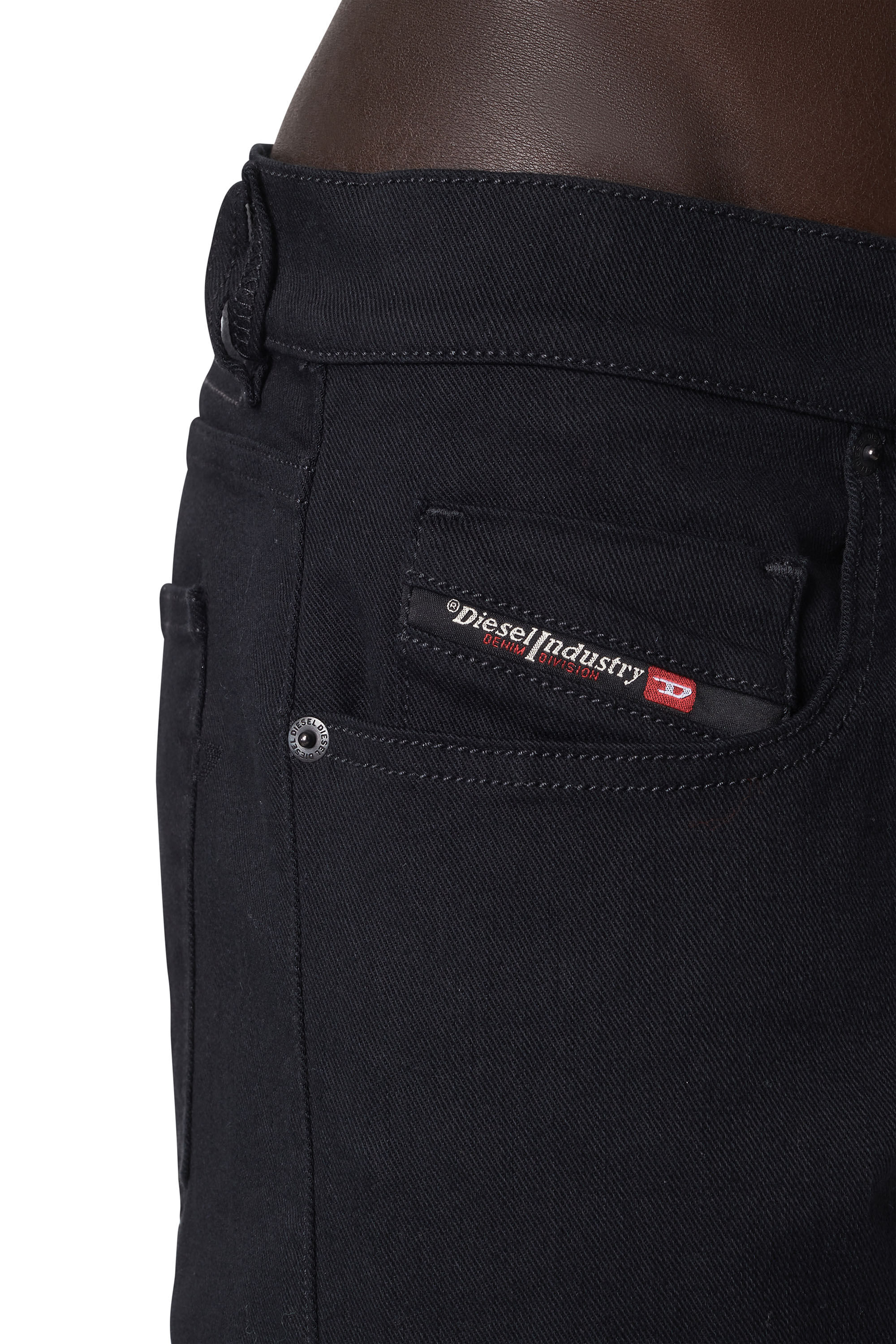 Diesel - Slim Jeans 2019 D-Strukt 069YP, ブラック/ダークグレー - Image 4
