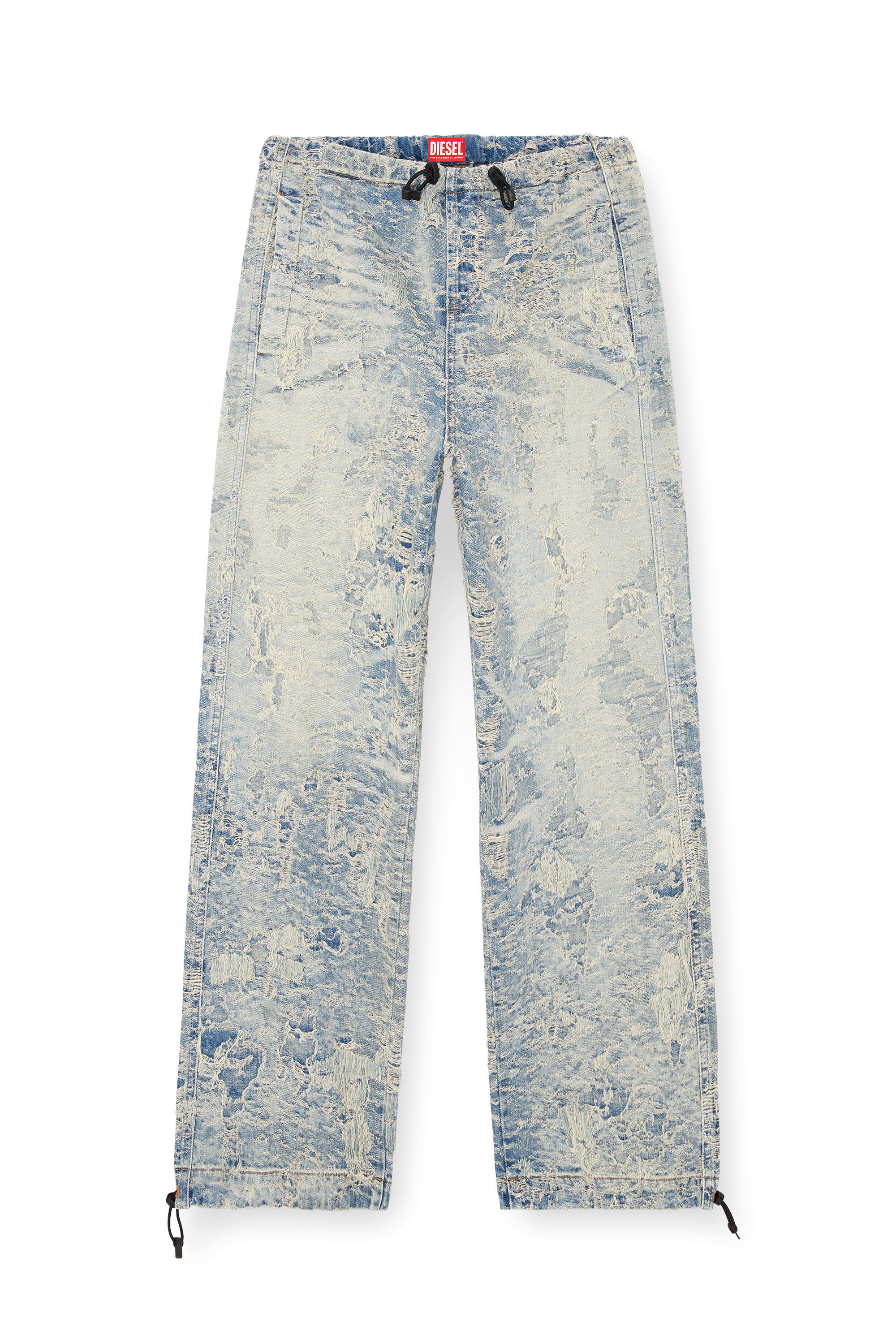Diesel - Unisex's Relaxed Jeans D-Martial 007Z7, ライトブルー - 2
