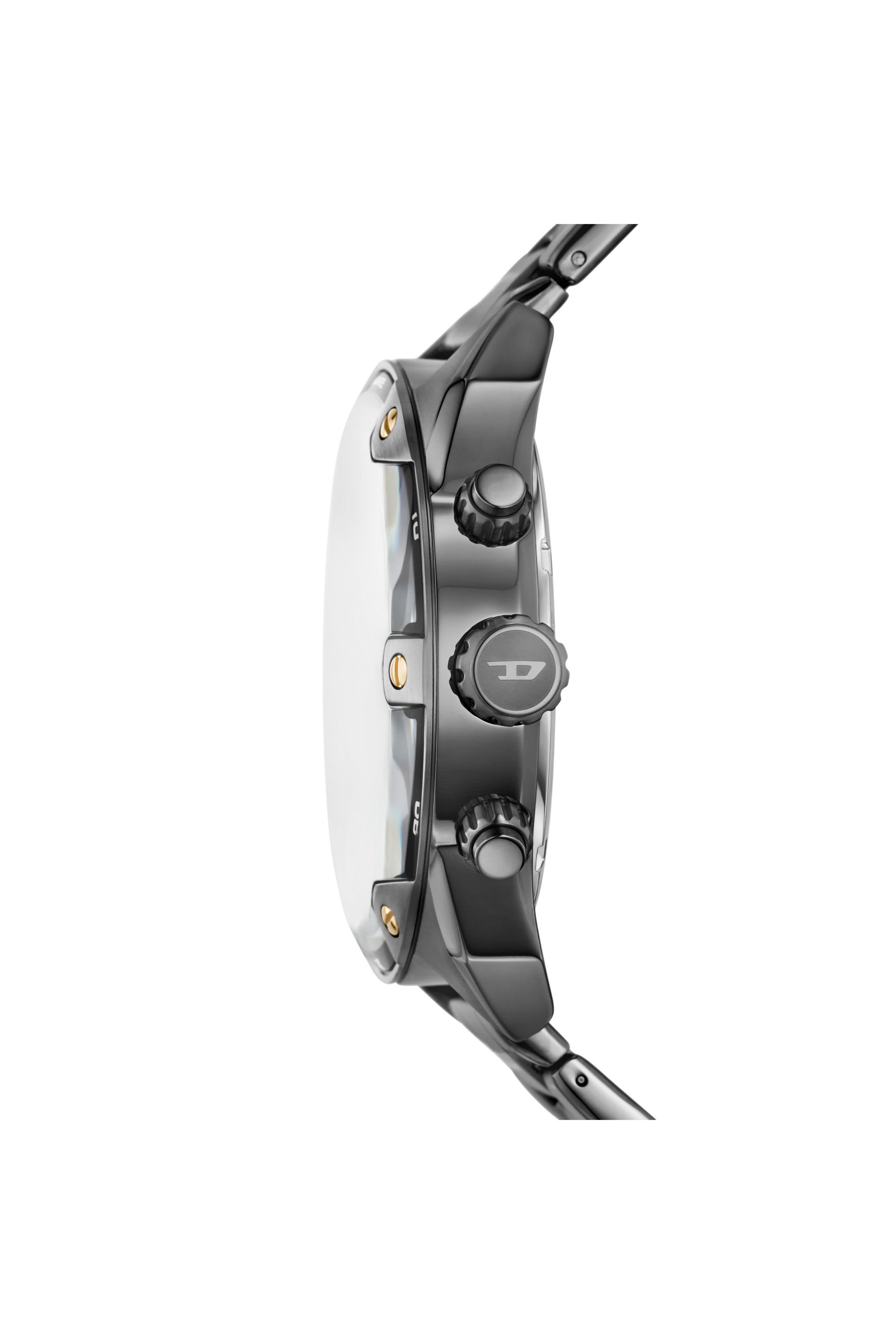 DZ4669 Spiked Two-Tone Stainless Steel Watch｜グレー｜メンズ