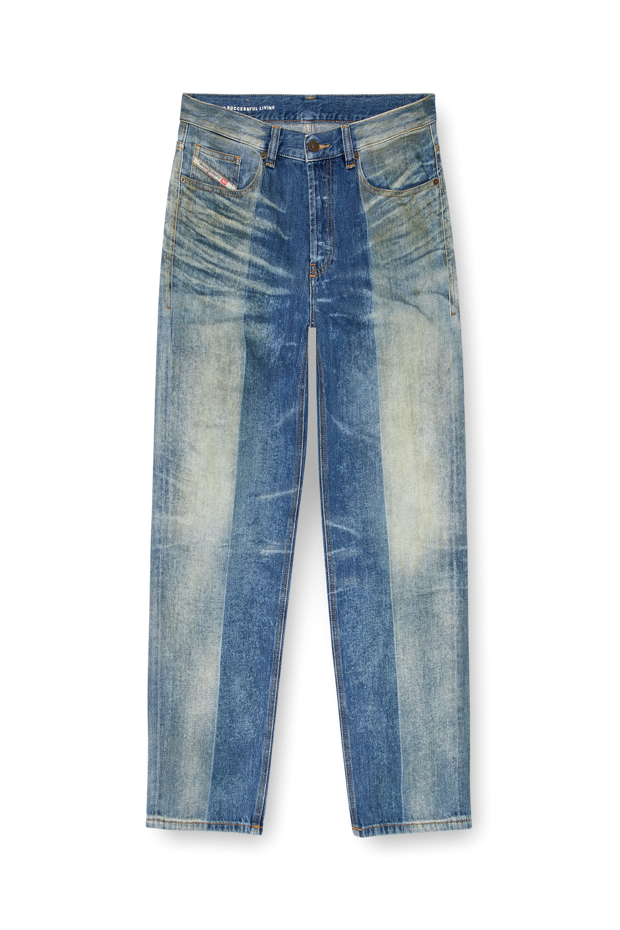 Diesel - Male's Regular Jeans 2024 D-Macs 09L04, ミディアムブルー - 2