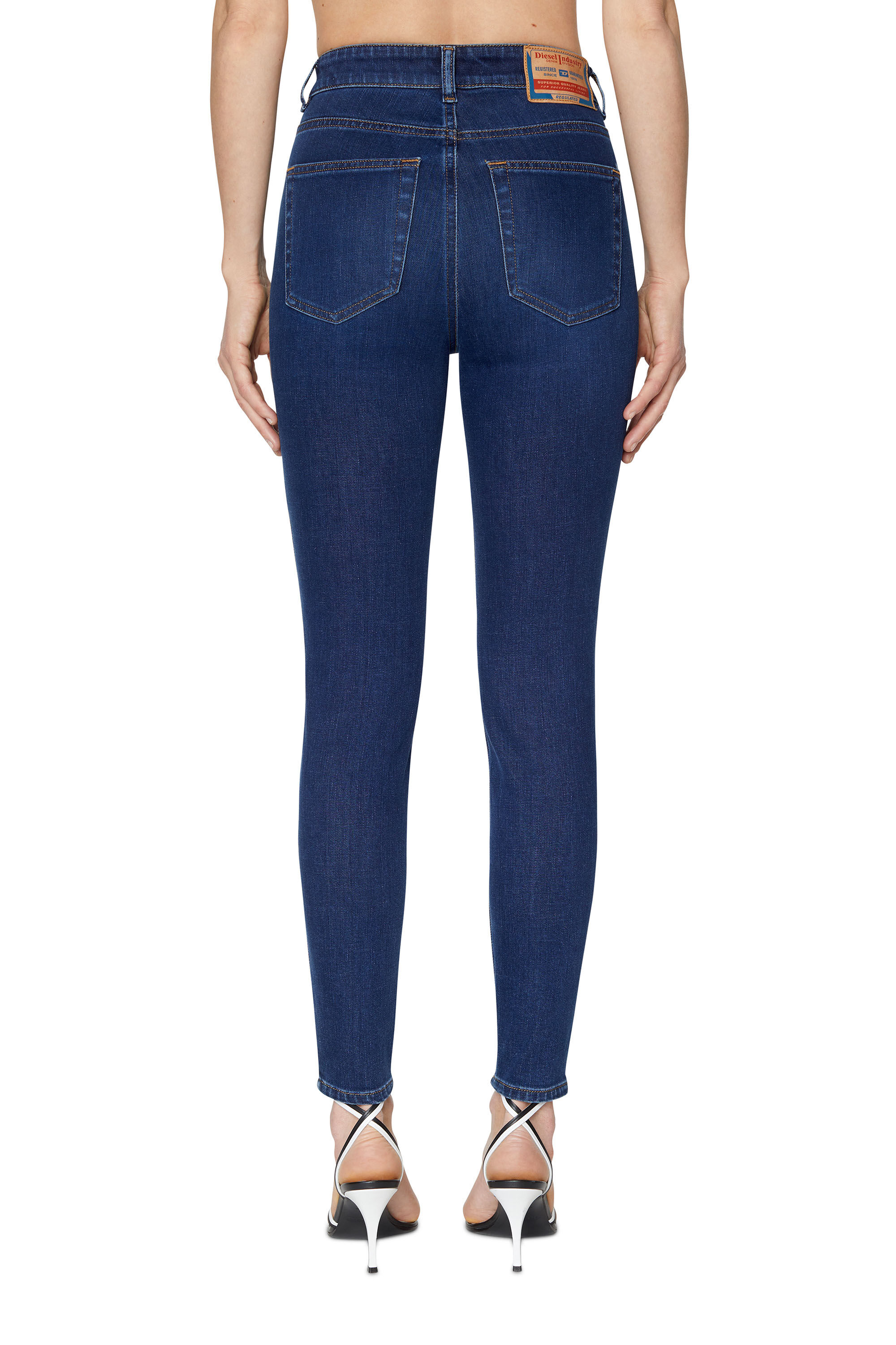 Diesel - Female's Super skinny Jeans 1984 Slandy-High 09C19, ダークブルー - 5