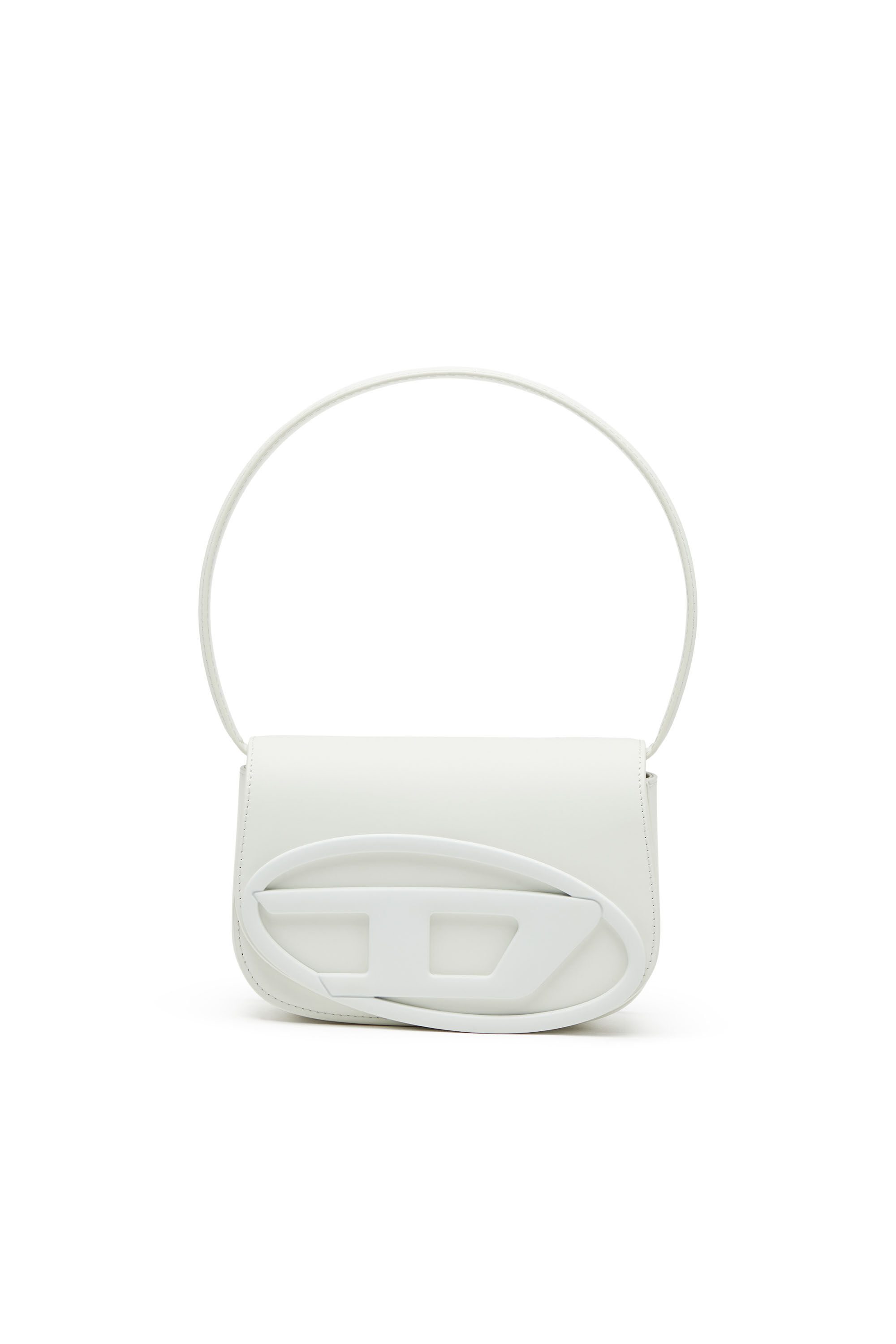 Diesel - 1DR, Female's 1DR-Iconic shoulder bag in matte leather in ホワイト - 7