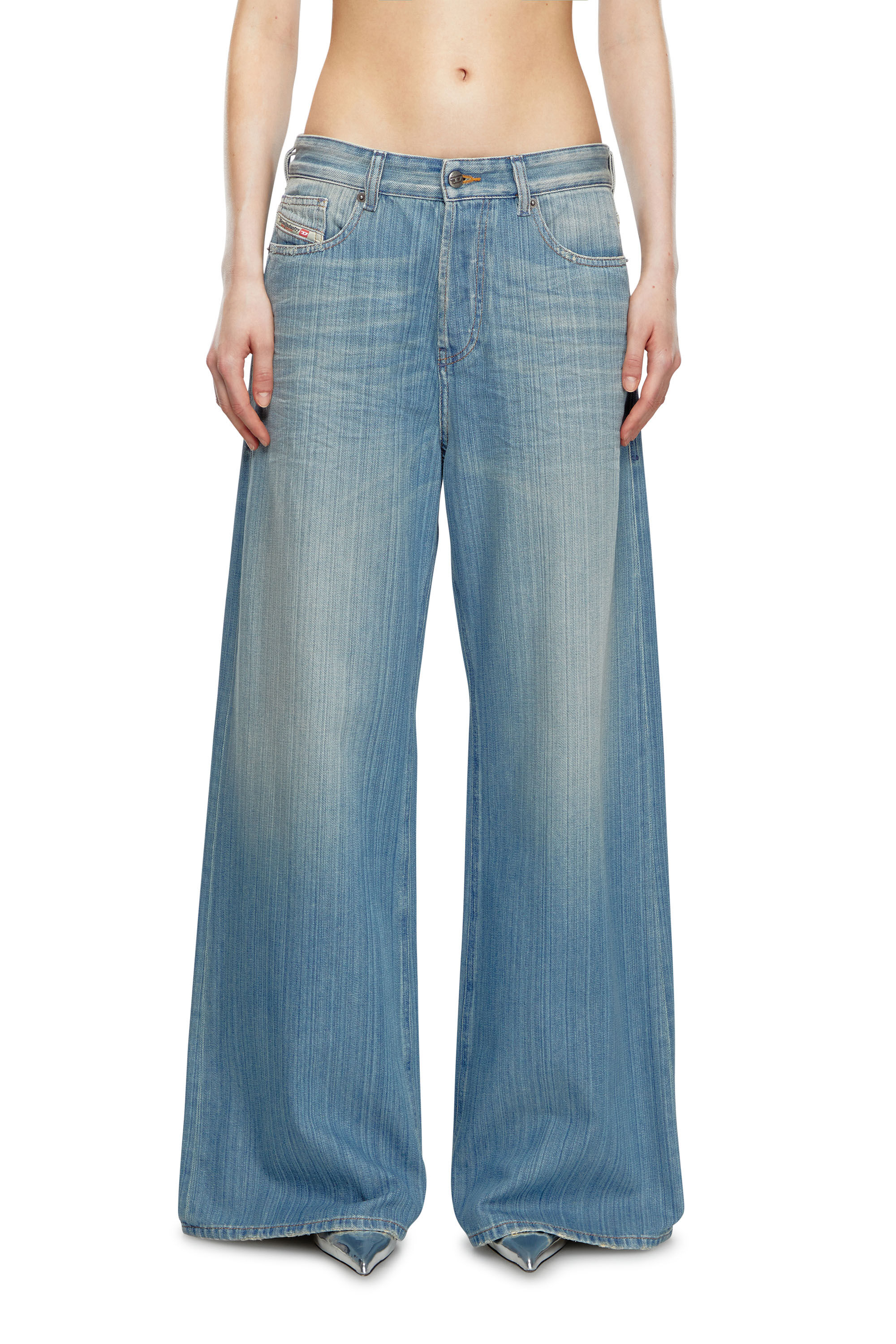 Women's Relaxed Jeans | Dark blue | Diesel 1996 D-Sire