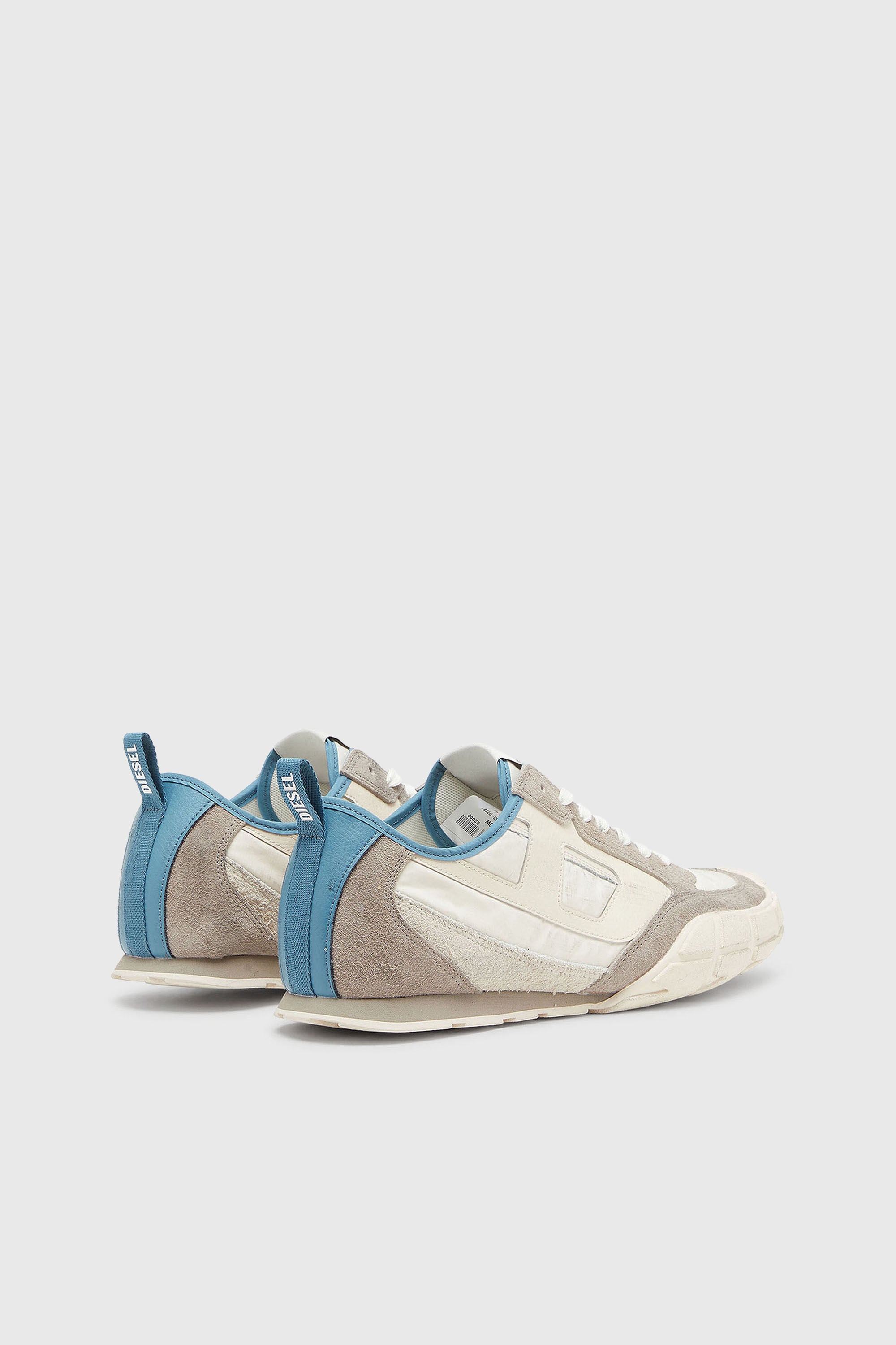 Diesel - S-PAGODHA LOW, Male's ローカットスニーカー in ホワイト/グレー - 3