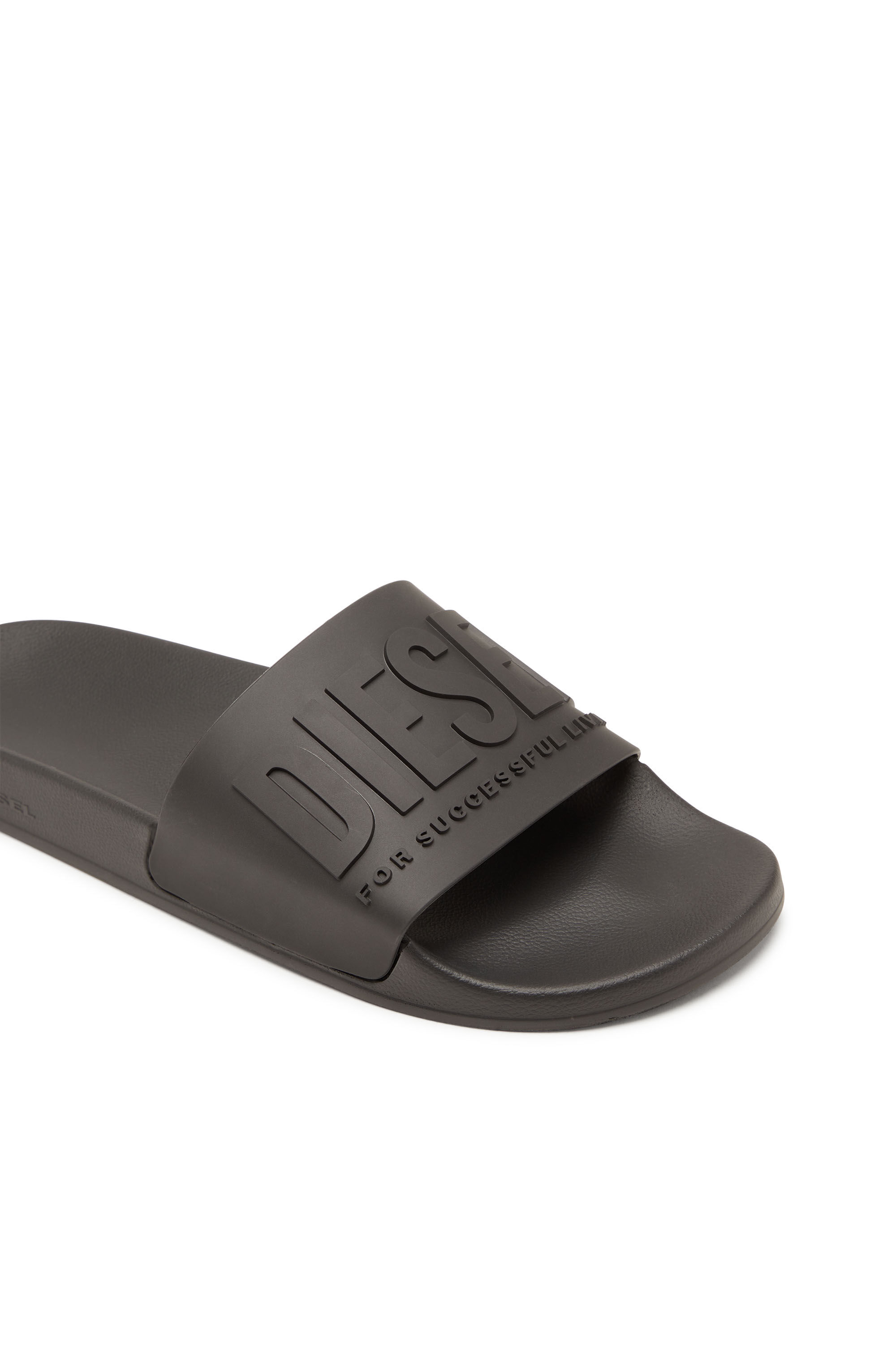 Diesel - SA-MAYEMI, Male's サンダル ロゴ in ブラック - 6