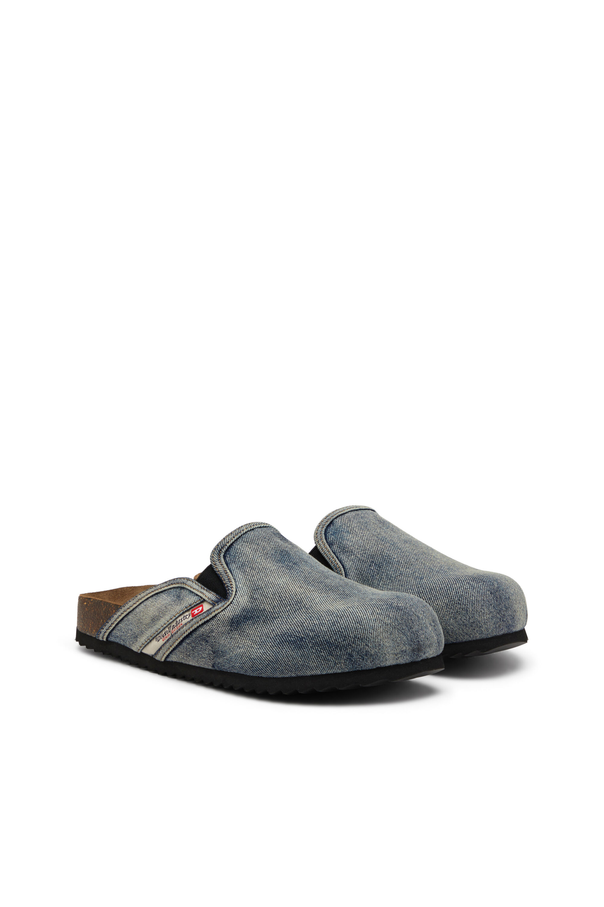 Diesel - D-WOODSTOCK SLIP-ON, Male's D-Woodstock-Denim mules in ダークブルー - 2