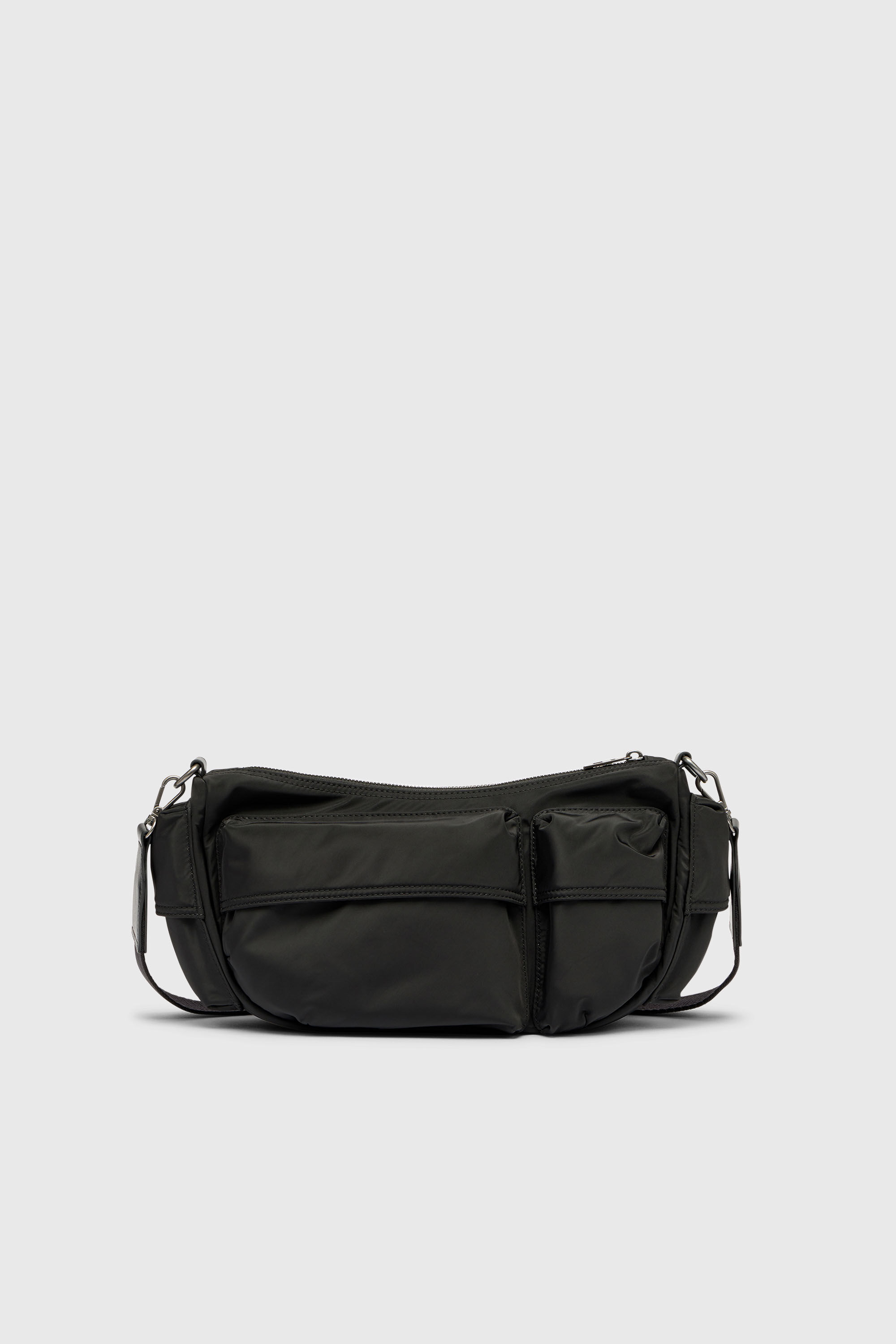 MULTI-PKTS SHOULDER BAG X クロスボディバッグ｜ブラック｜ウィメンズ