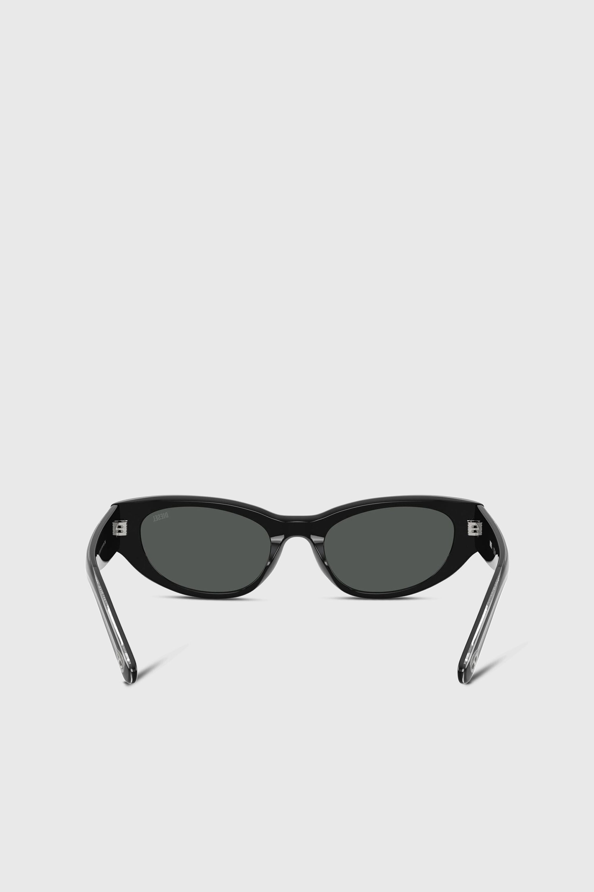 Diesel - 0DL2010U, Unisex's Cat-eye style sunglasses in ブラック - 3