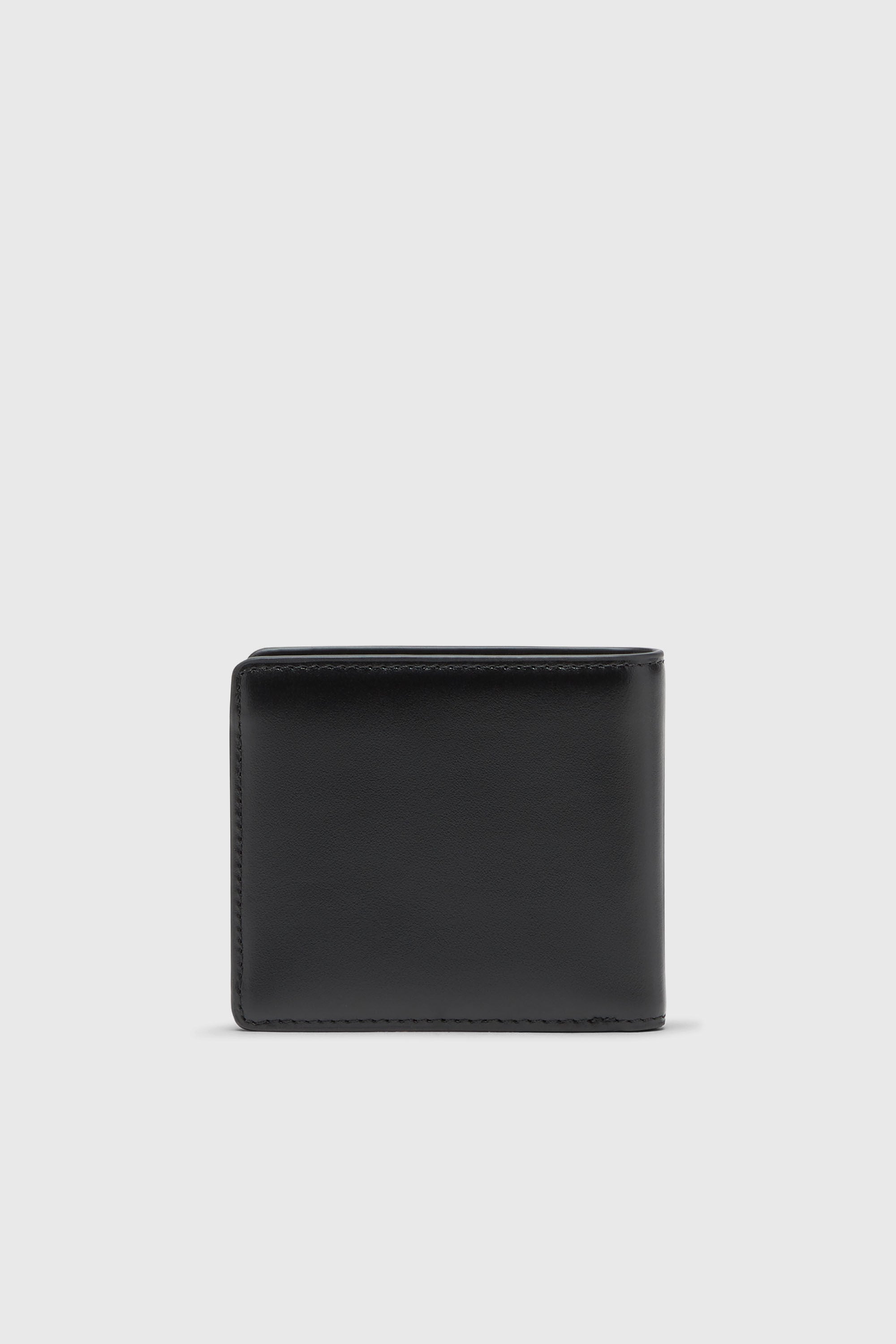 Diesel - 1DR BI FOLD COIN S 3D, Male's Leather bi-fold wallet in ブラック - 2