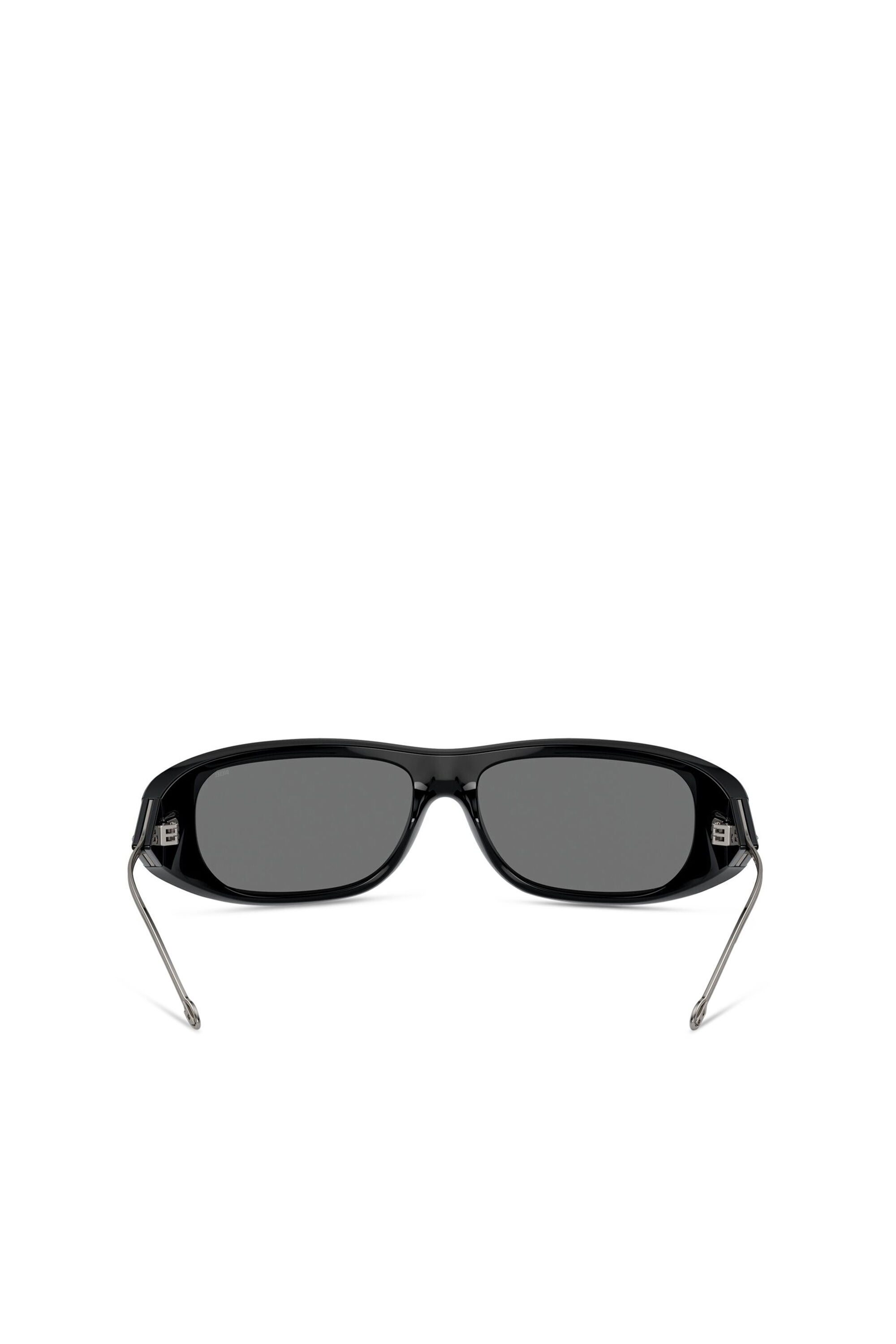 Diesel - 0DL3001 SIZE 61, Unisex's サングラス in ブラック/フラッシュミラー - 3