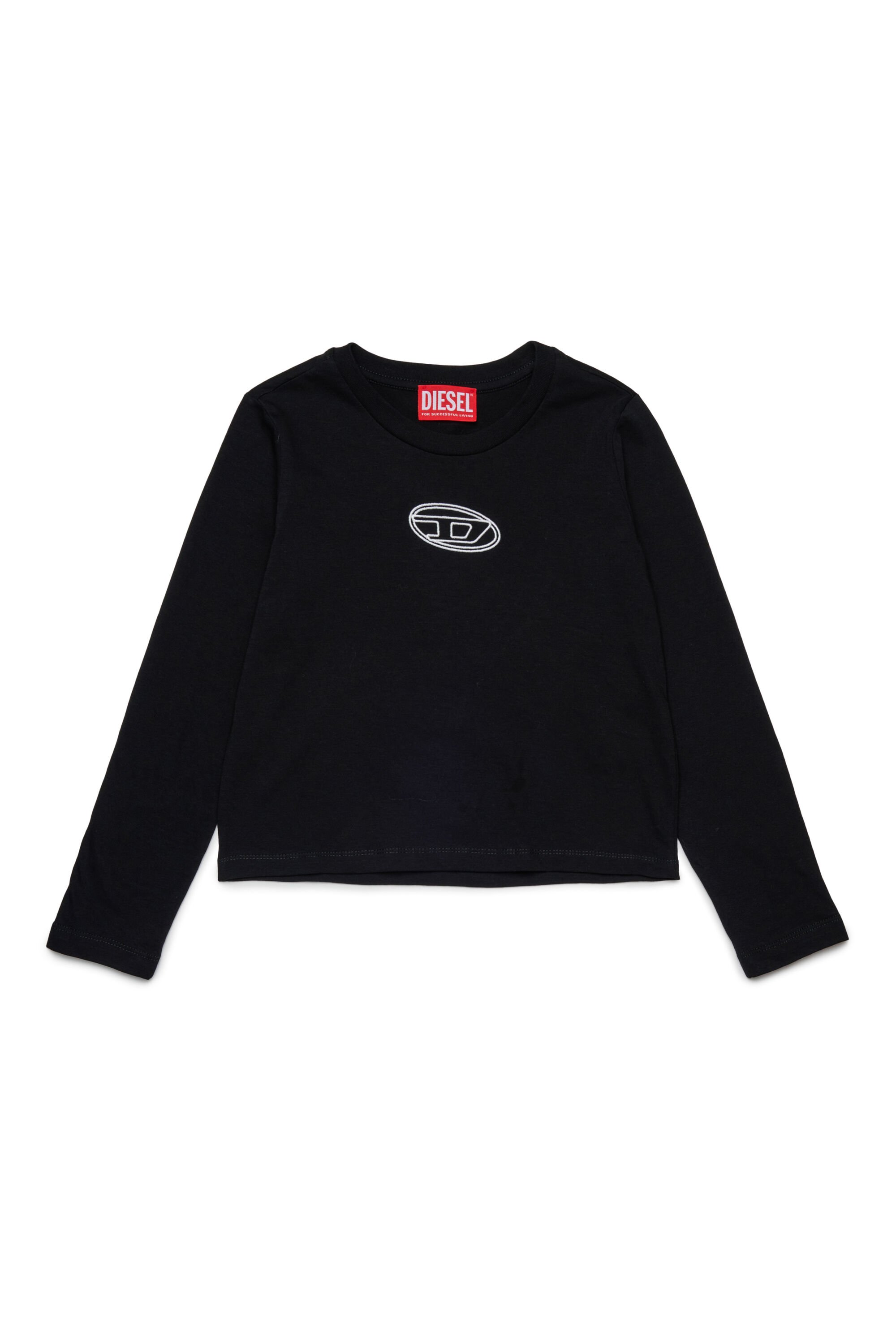 Diesel - TIVALSYLS, Female's 長袖Tシャツ in ブラック - 1