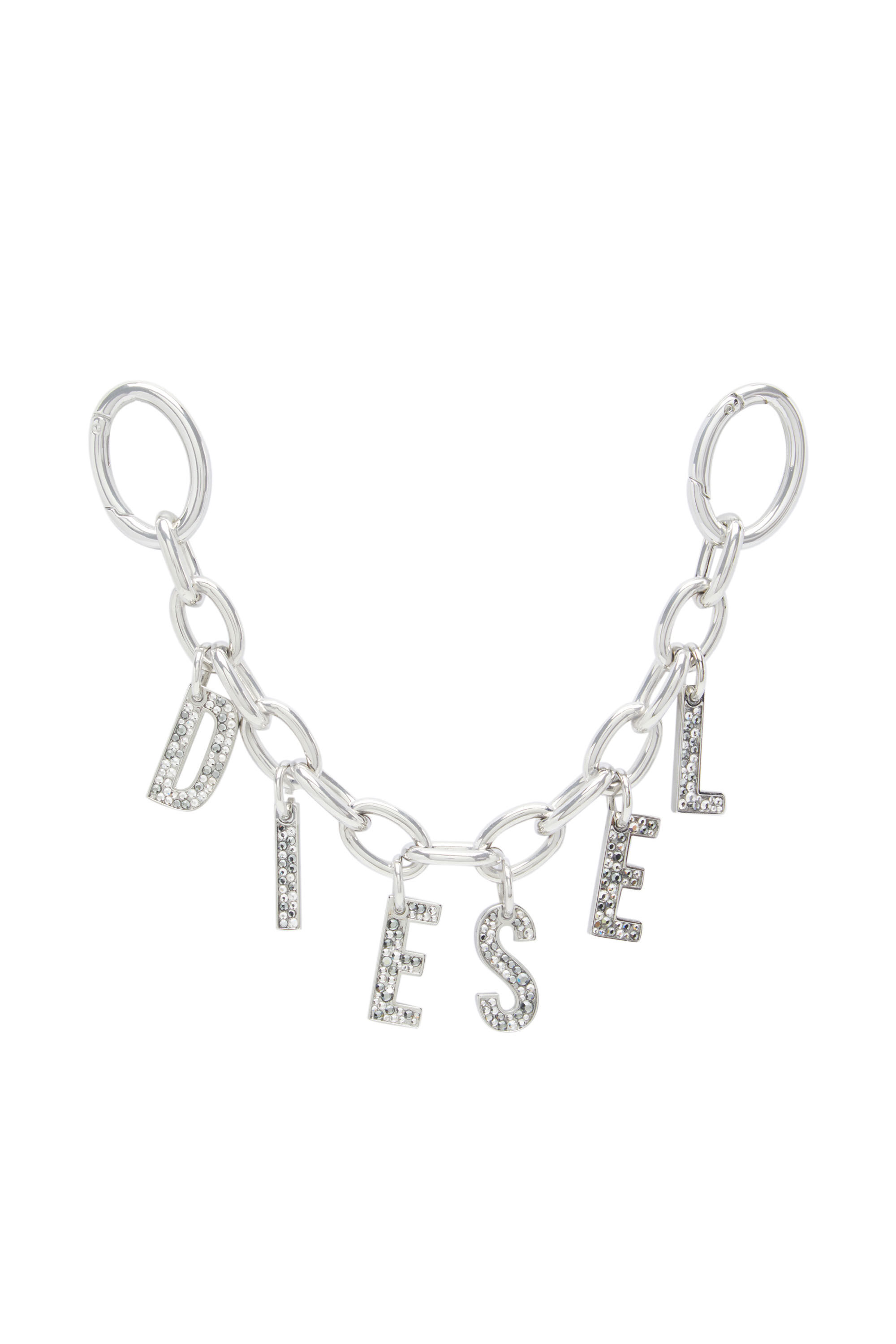 Diesel - A-LETTERS CHARM, Female's メタルチャーム in シルバー - 1