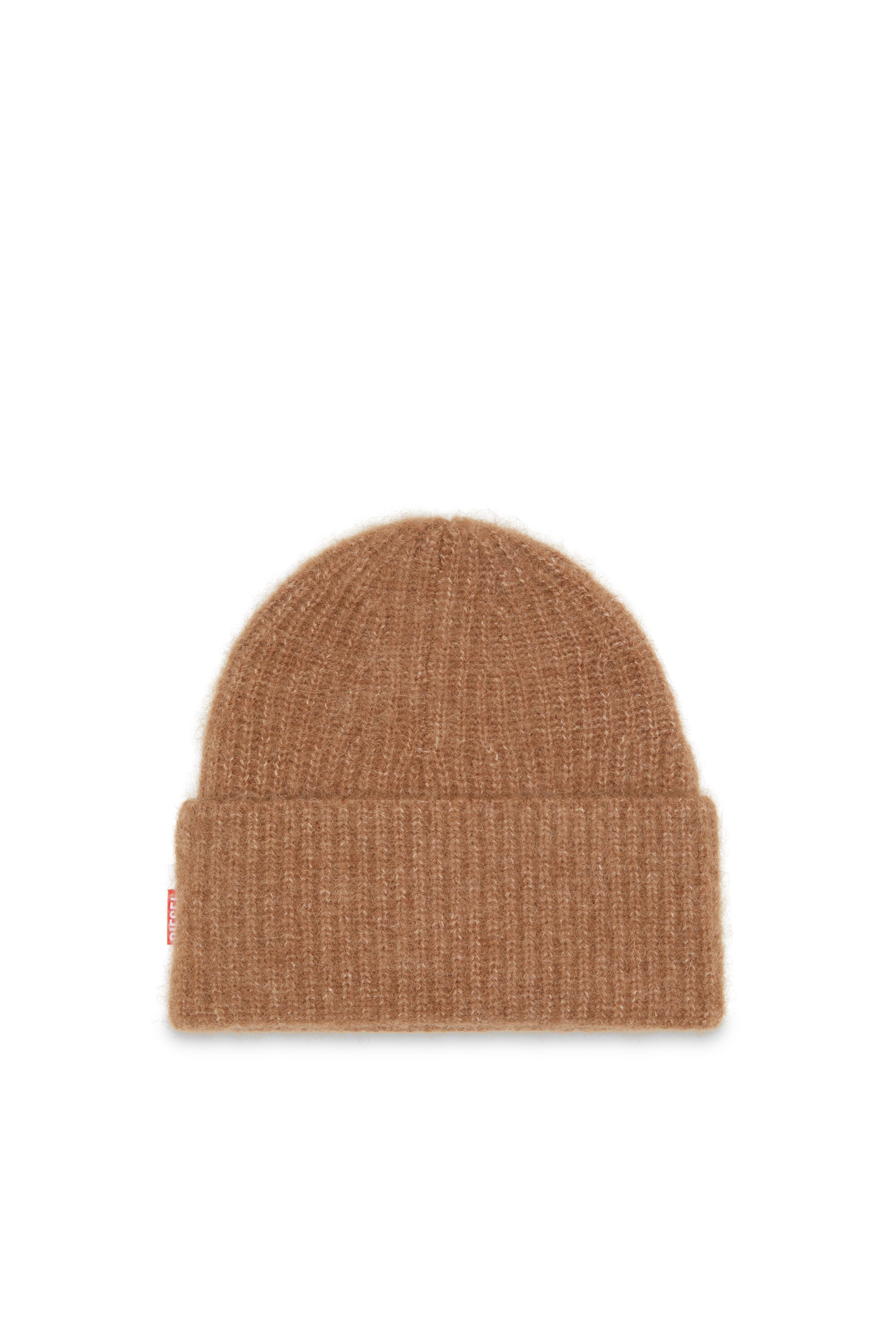 Diesel - K-LOLLO-HAT, Unisex's ニットキャップ in ブラウン - 2