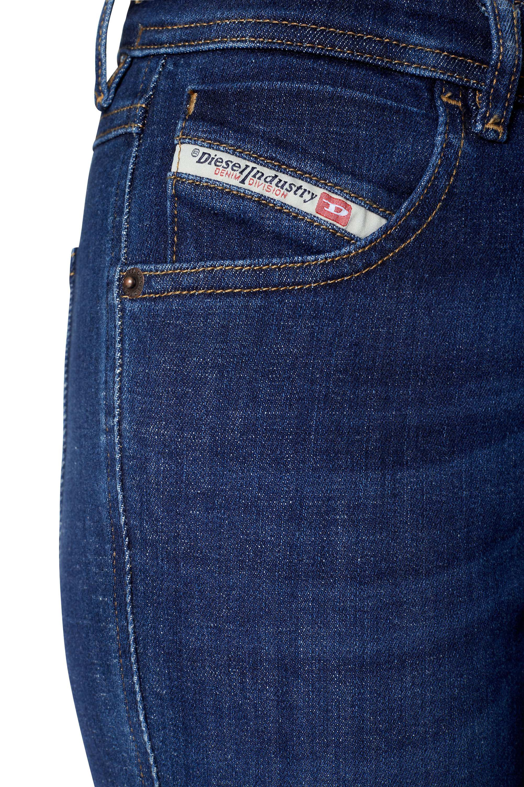 Diesel - Skinny Jeans 2015 Babhila 09C58, ダークブルー - Image 4