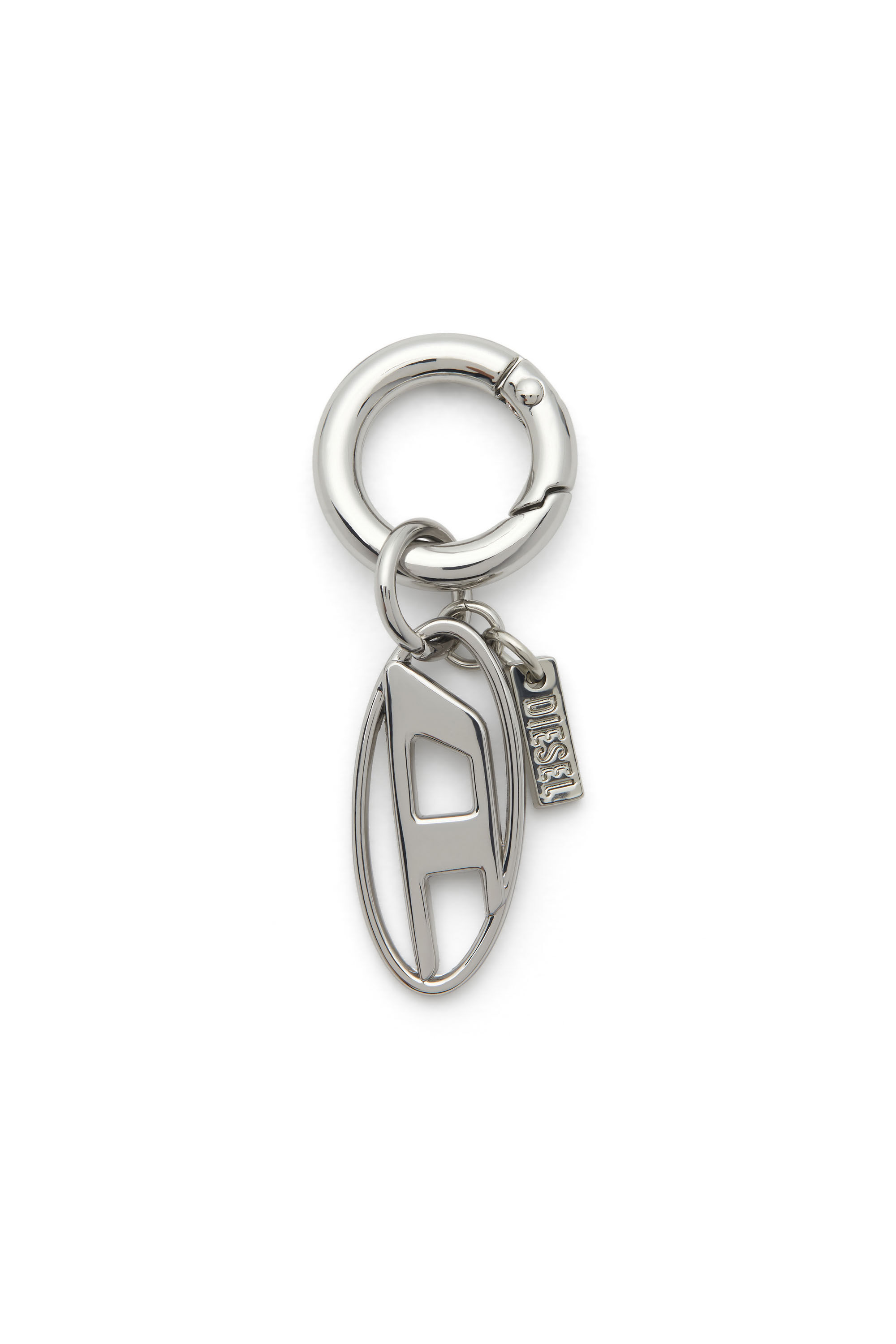 Diesel - CHARM-OVAL D, Unisex's Charm with Oval D charm in シルバー - 1