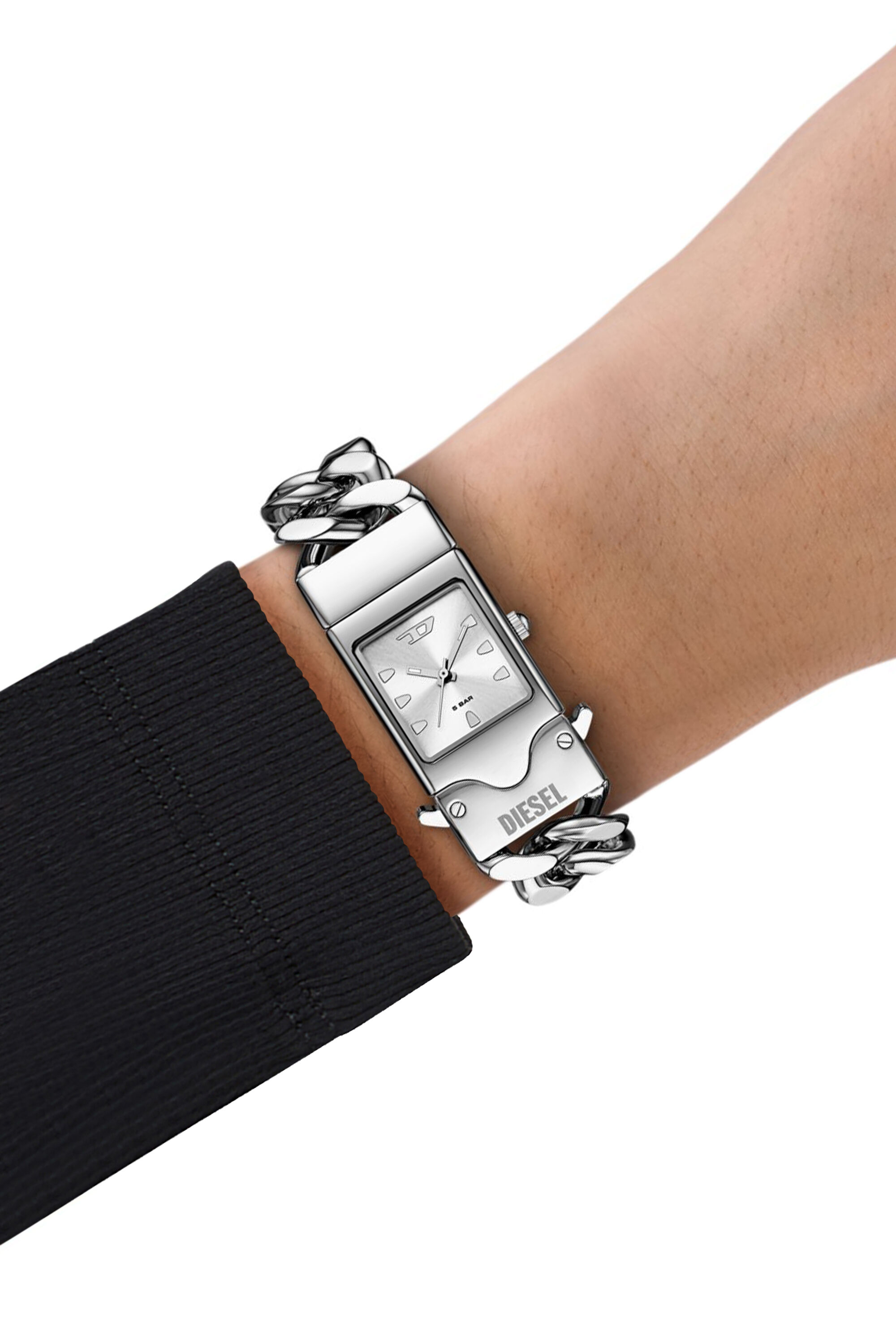 Diesel - DZ2225 WATCH, Unisex's Closer stainless steel watch in シルバー - 4