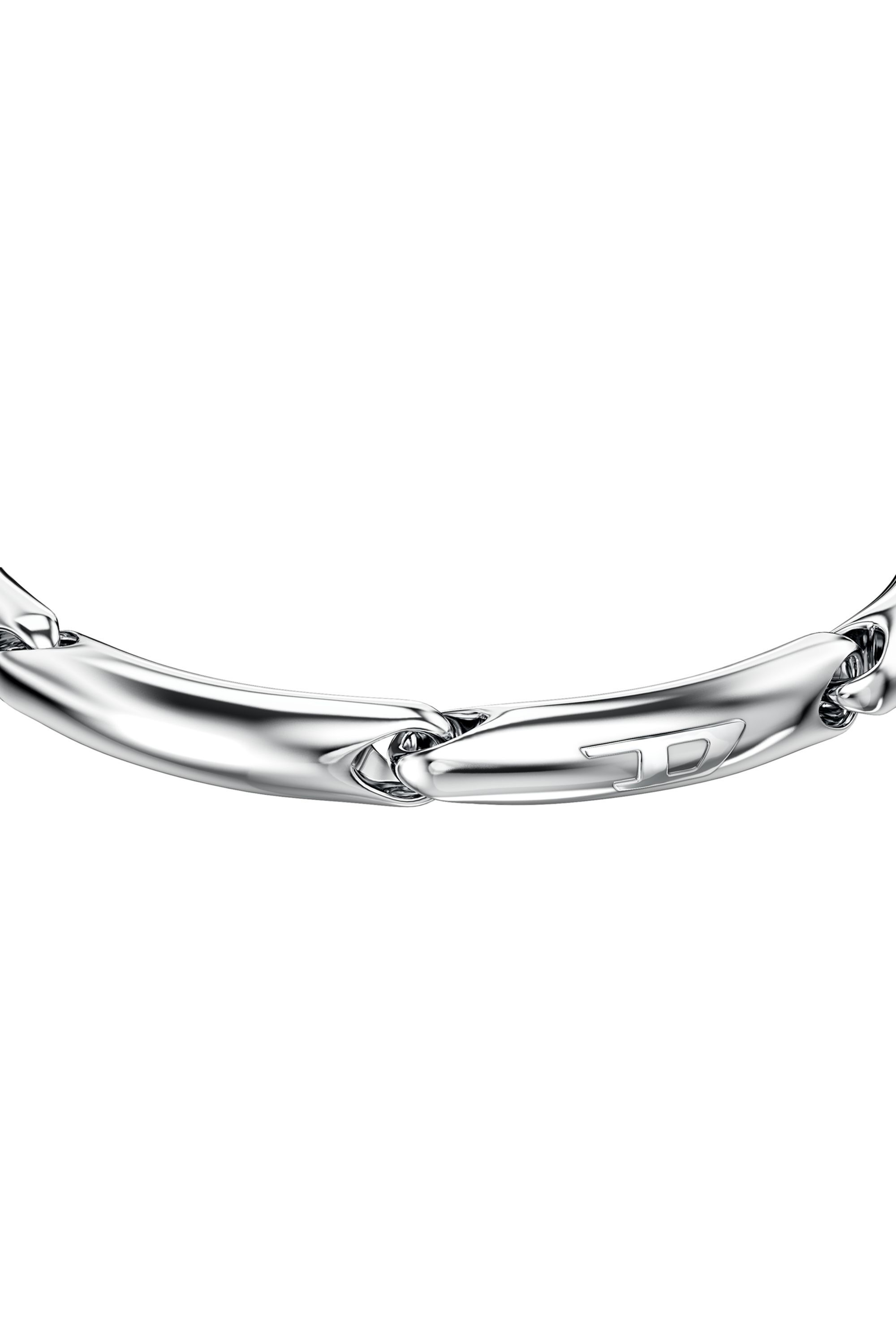 Diesel - DX1696040 JEWELLERY, Unisex's Stainless steel chain bracelet in シルバー - 3