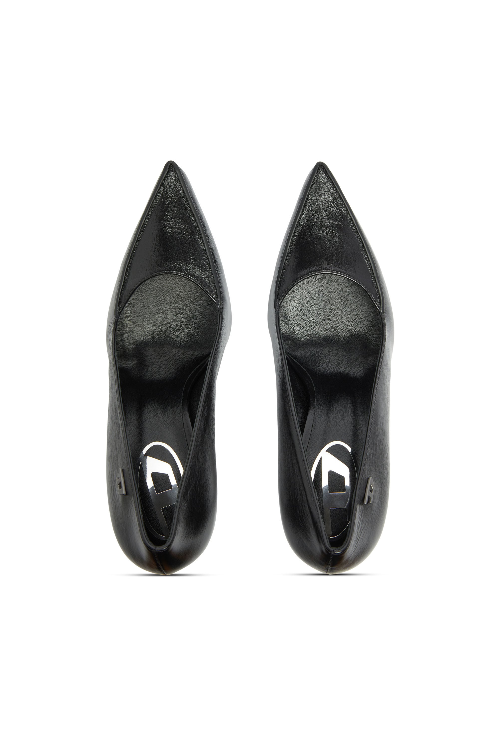 Diesel - D-LUCETTE-90-PUMP D, Female's D-Lucette-Pumps in leather in ブラック - 6
