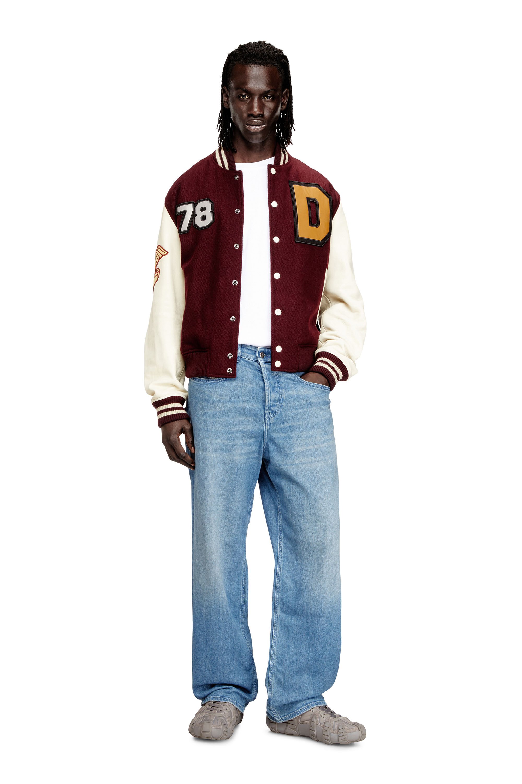 Diesel - Male's Relaxed Jeans 2001 D-Macro 09Q18, ライトブルー - 1