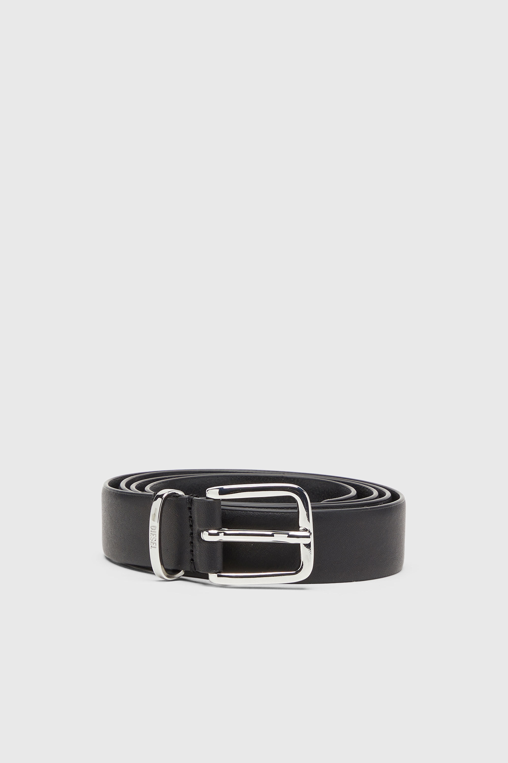 Diesel - B-BISCOTTO W KNOT 25, Female's レザーベルト in ブラック - 1