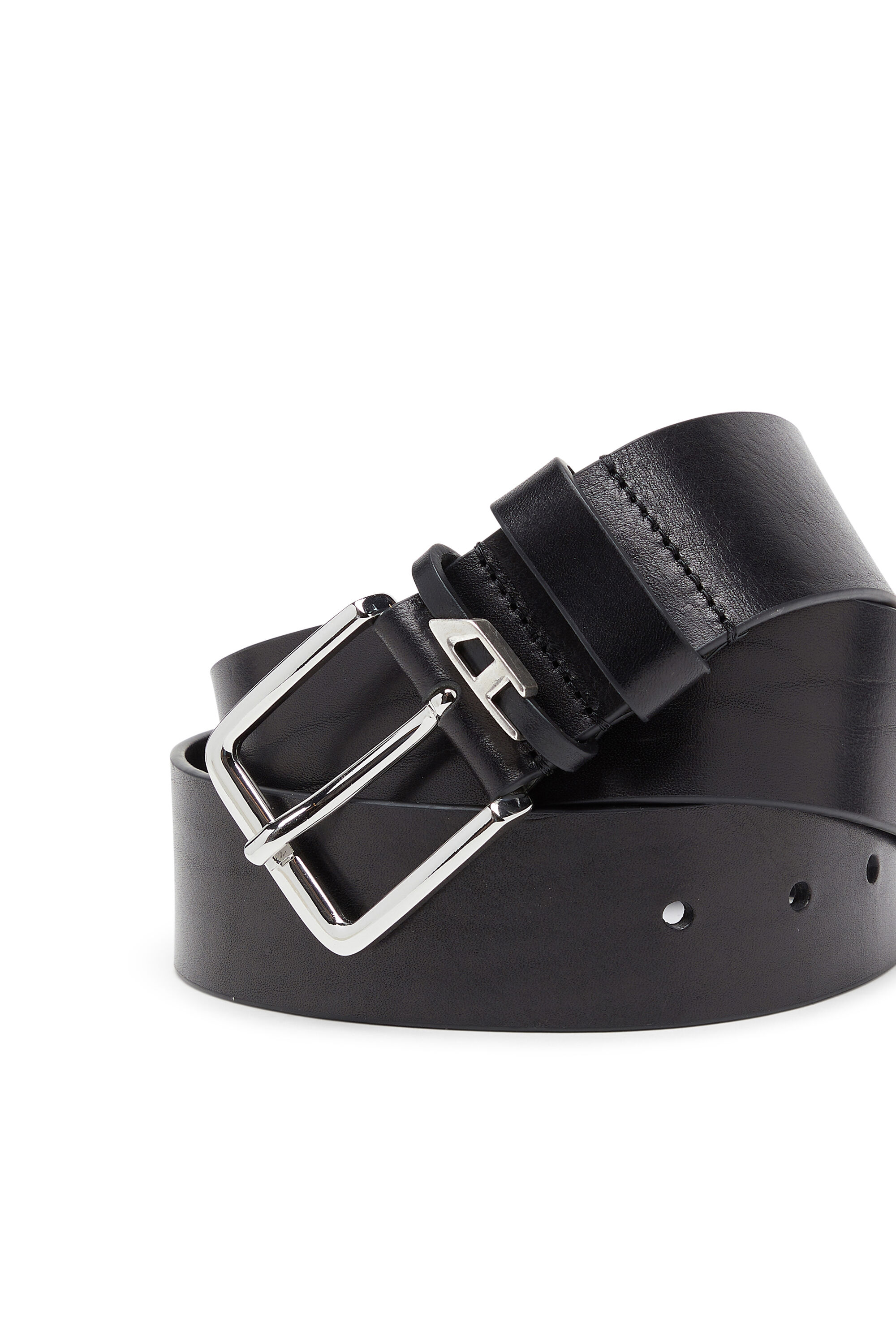 Diesel - B-D LOOP, Male's レザーベルト in ブラック - 3