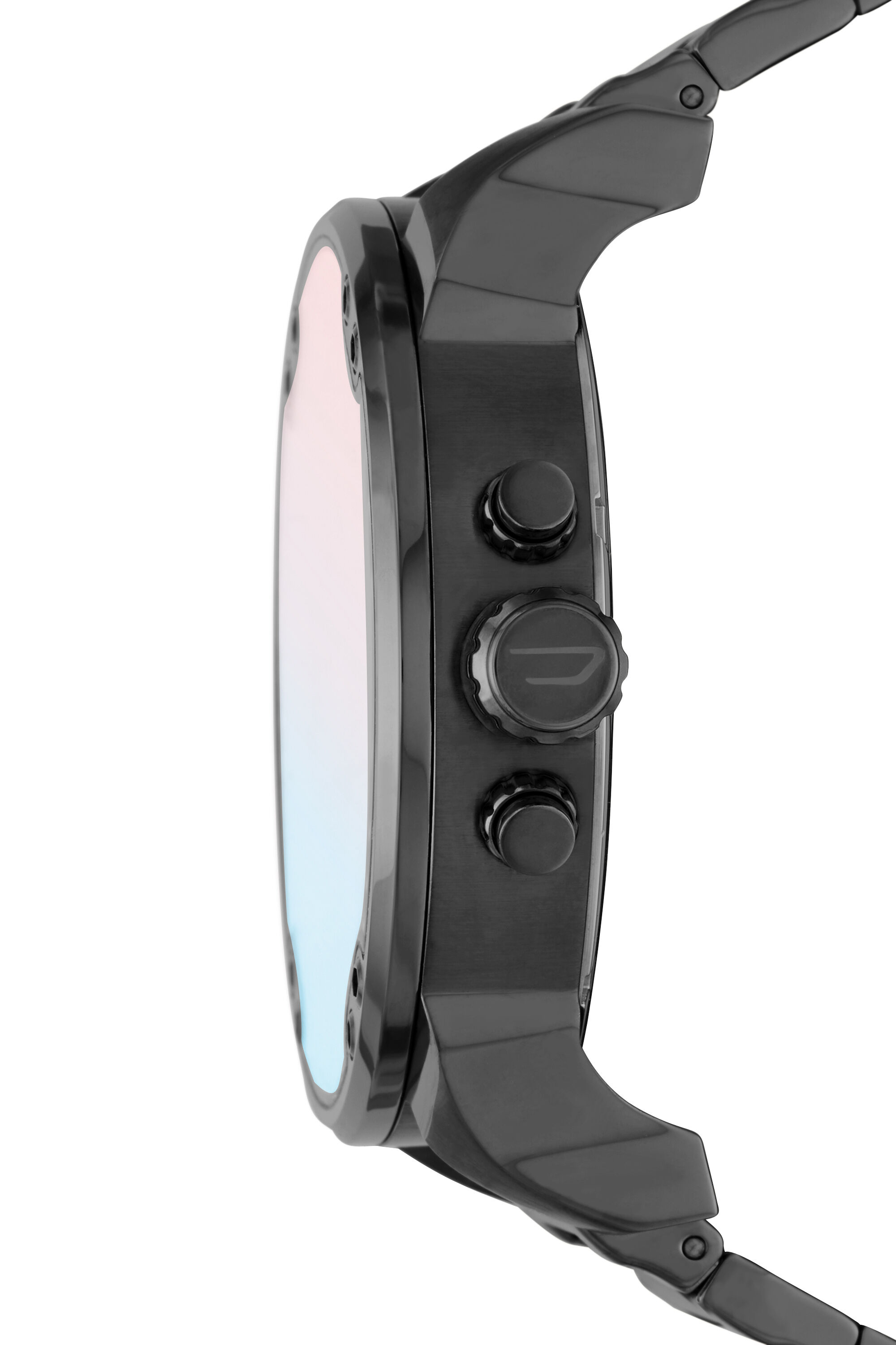 Diesel - DZ7452, Male's Mr. Daddy chronograph gunmetal-tone watch in ブラック - 3