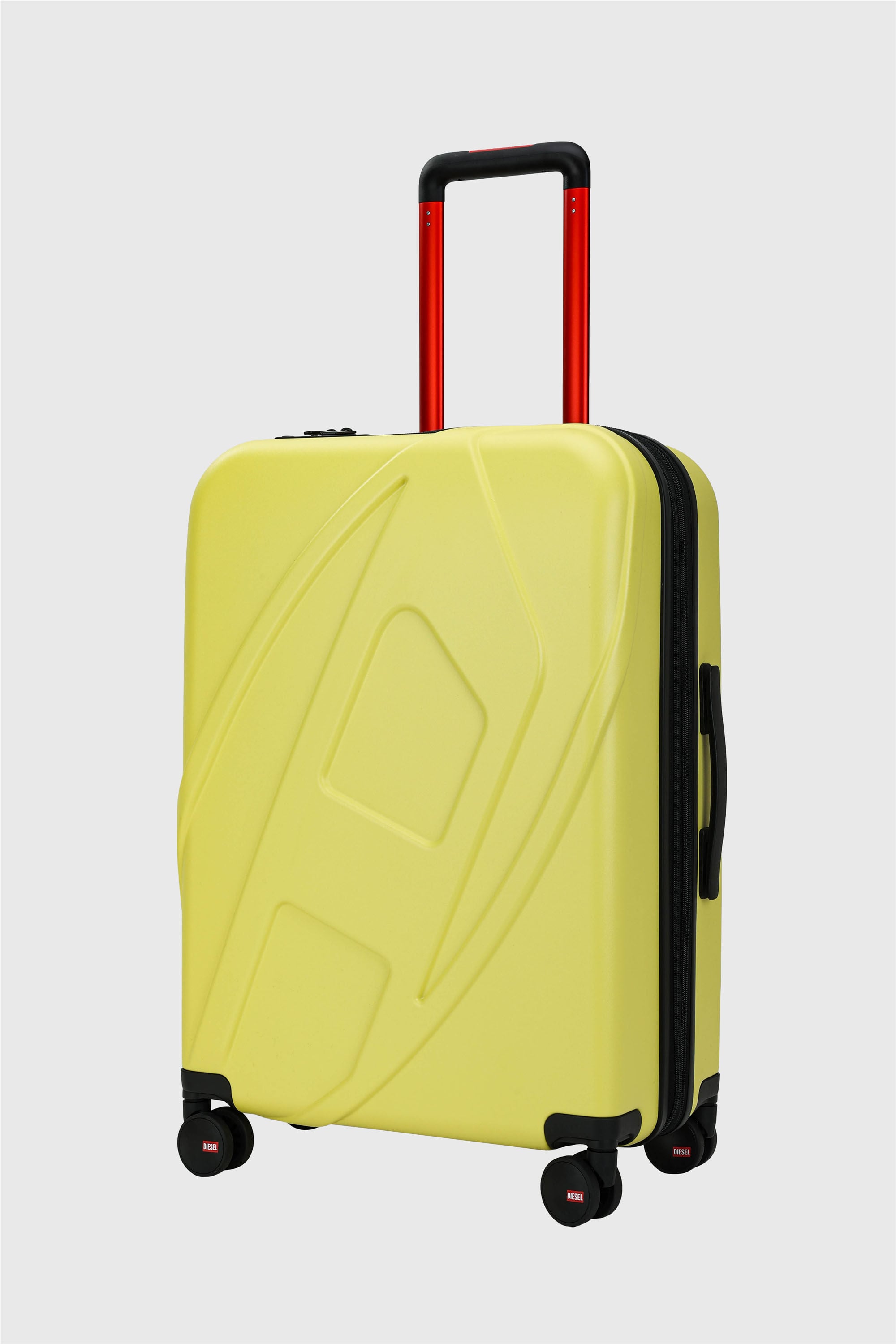 LU0043 HARD LUGGAGE - DSL012, イエロー