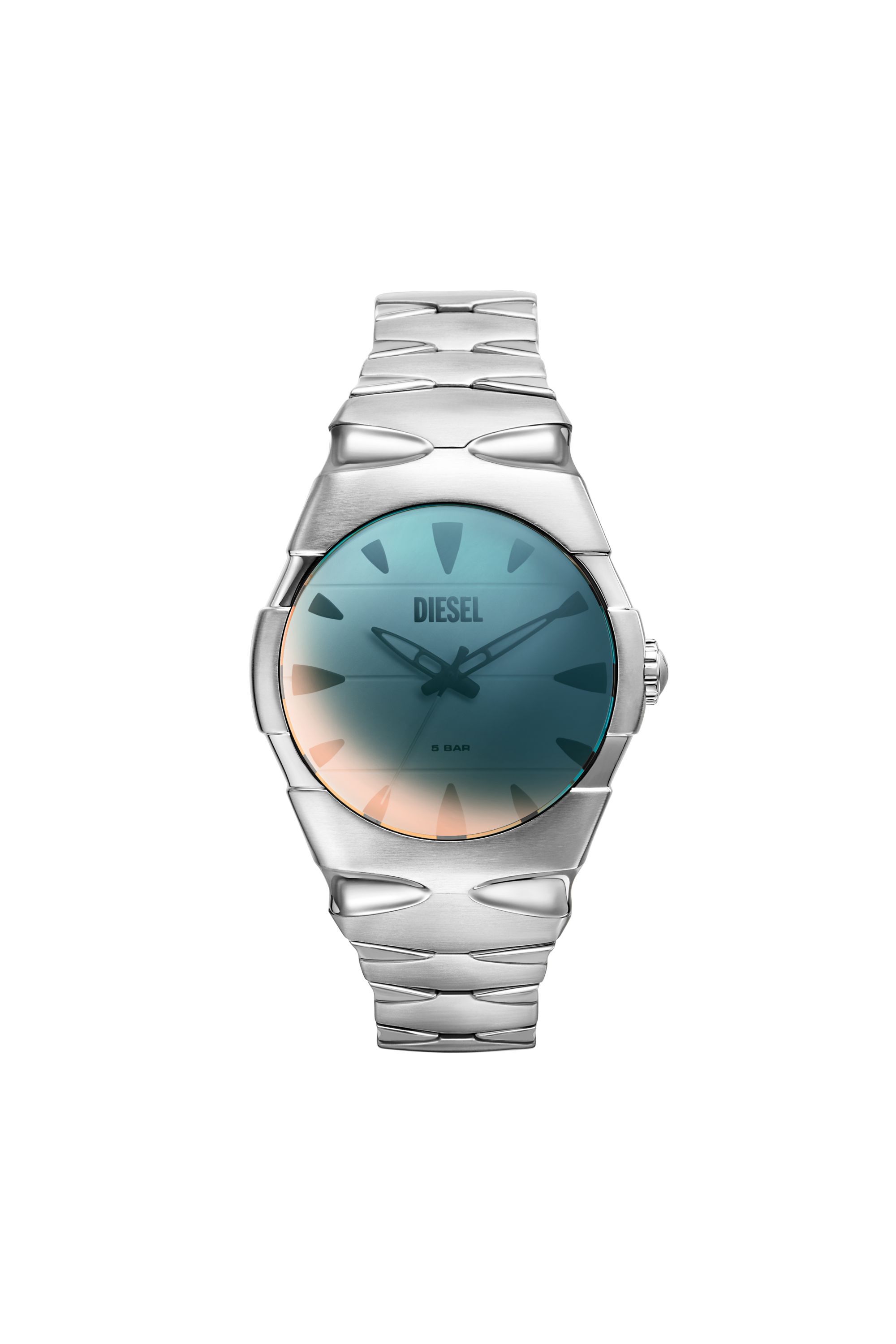 DZ2212 D-Sruptor Stainless Steel Watch｜シルバー｜メンズ｜DIESEL