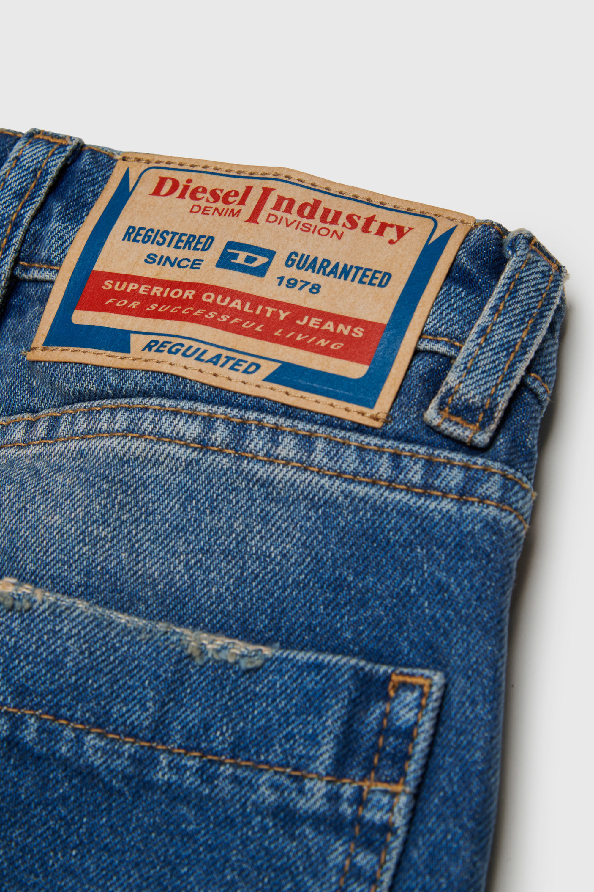 Diesel - Female's D-ARGJX-CARGO-S-J, ミディアムブルー - 4