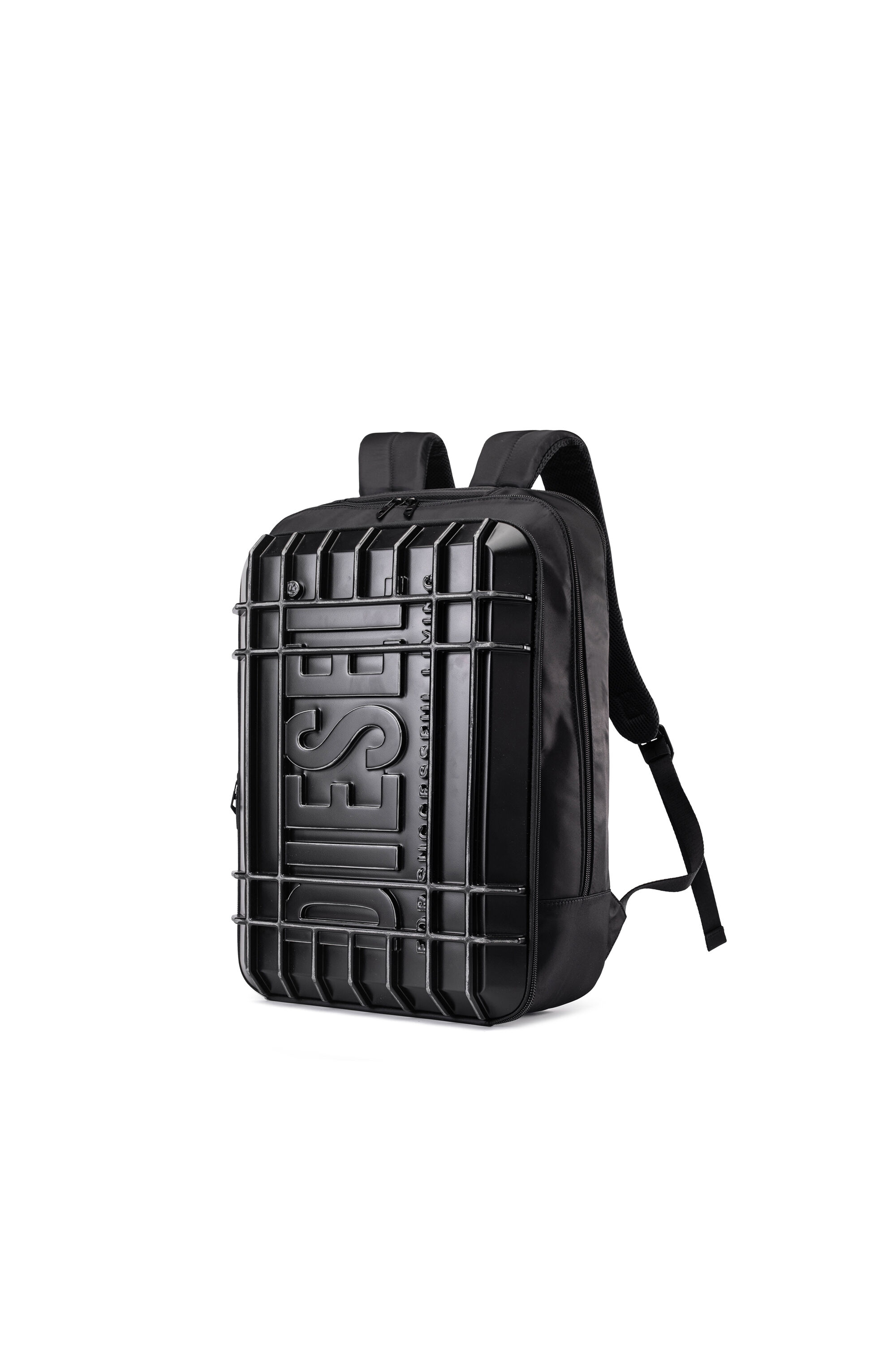 Diesel - DIESEL PC STRONG IMAGE BACKPACK- DSB005, Unisex's Rugged travel backpack in ブラック - 5