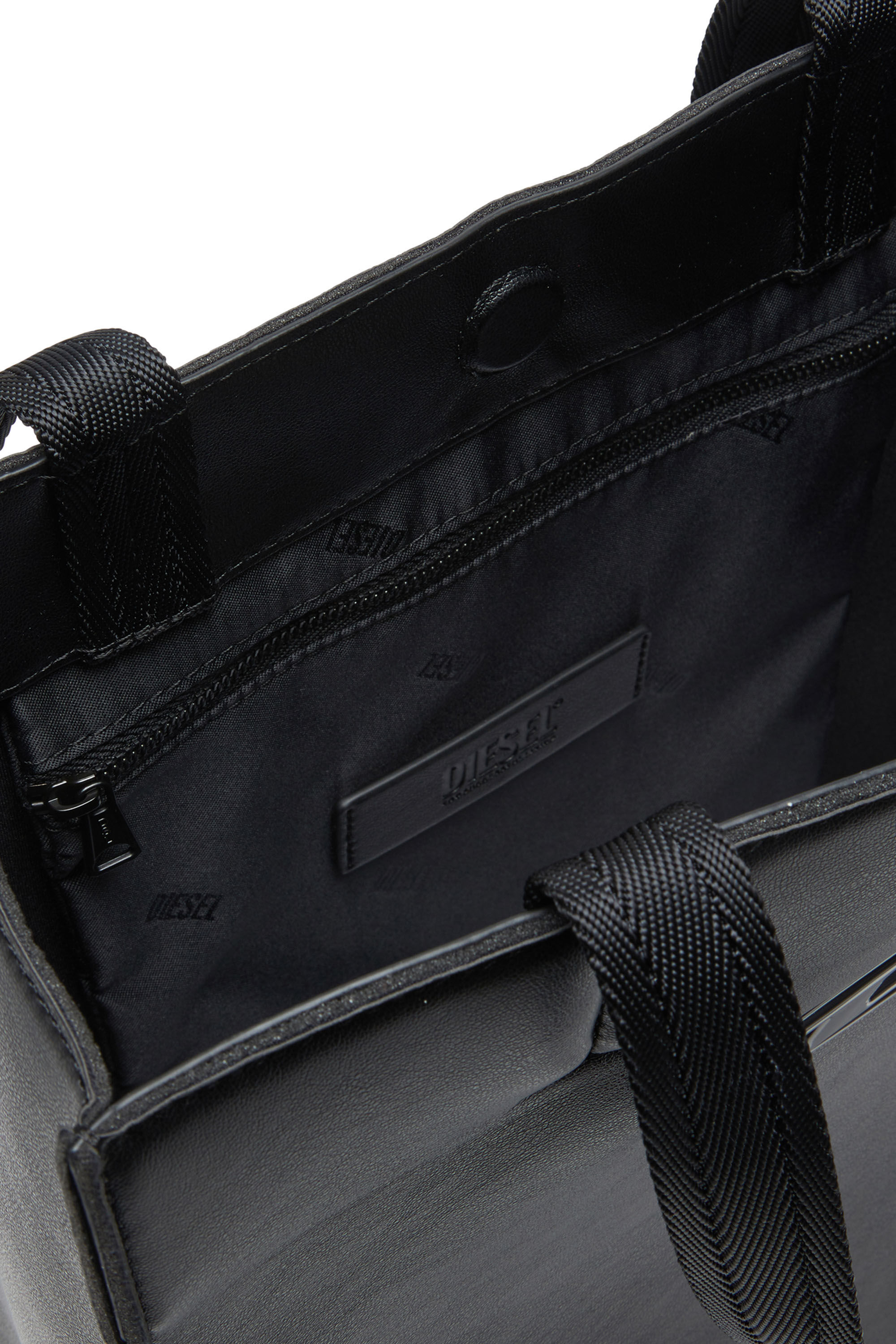 Diesel - HOLI-D SHOPPER NS, Unisex's Holi-D-Tote bag in bonded technical fabric in ブラック - 5