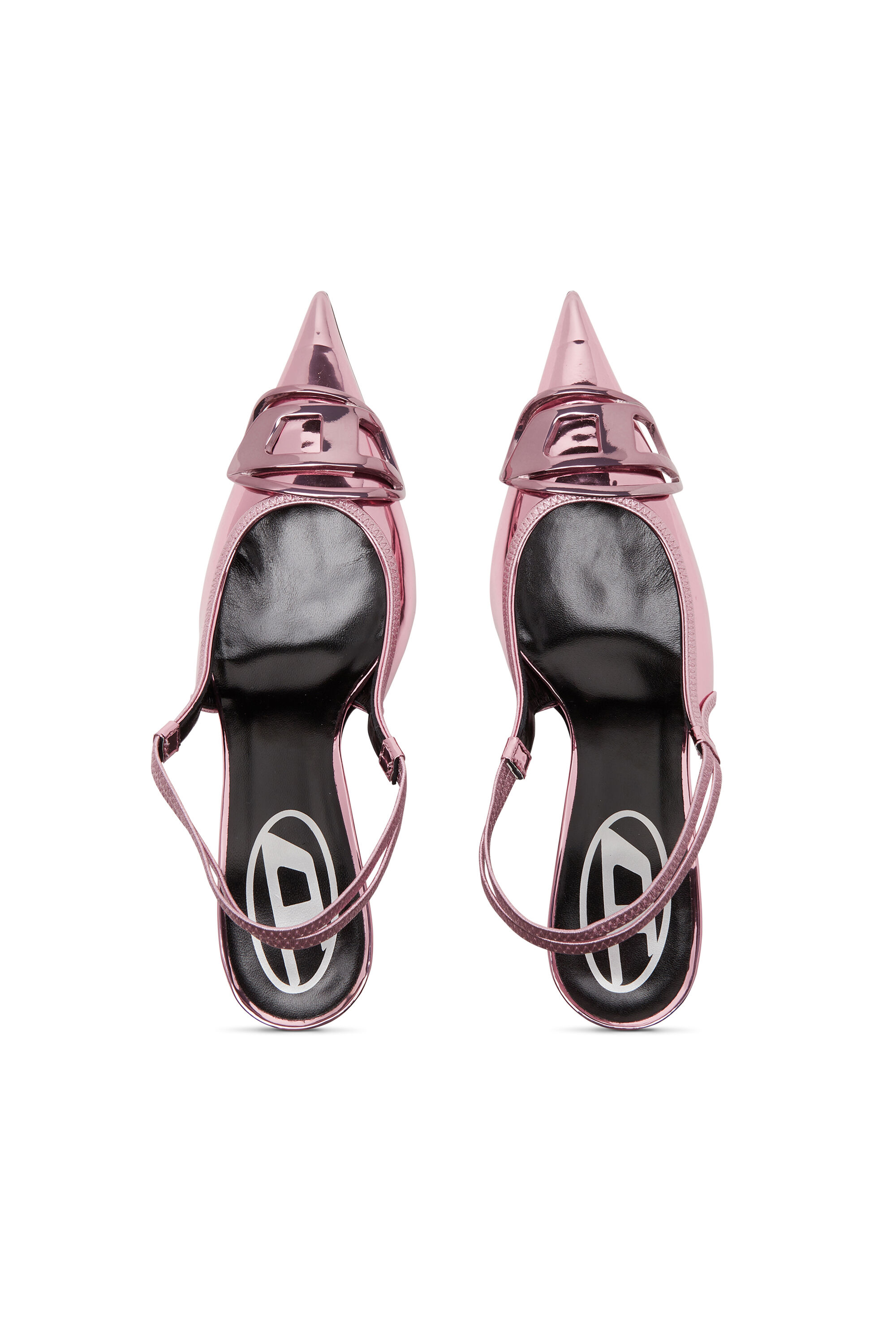 D-VENUS SB D-Venus-Slingback pumps with mirror finish｜ピンク｜ウィメンズ｜DIESEL