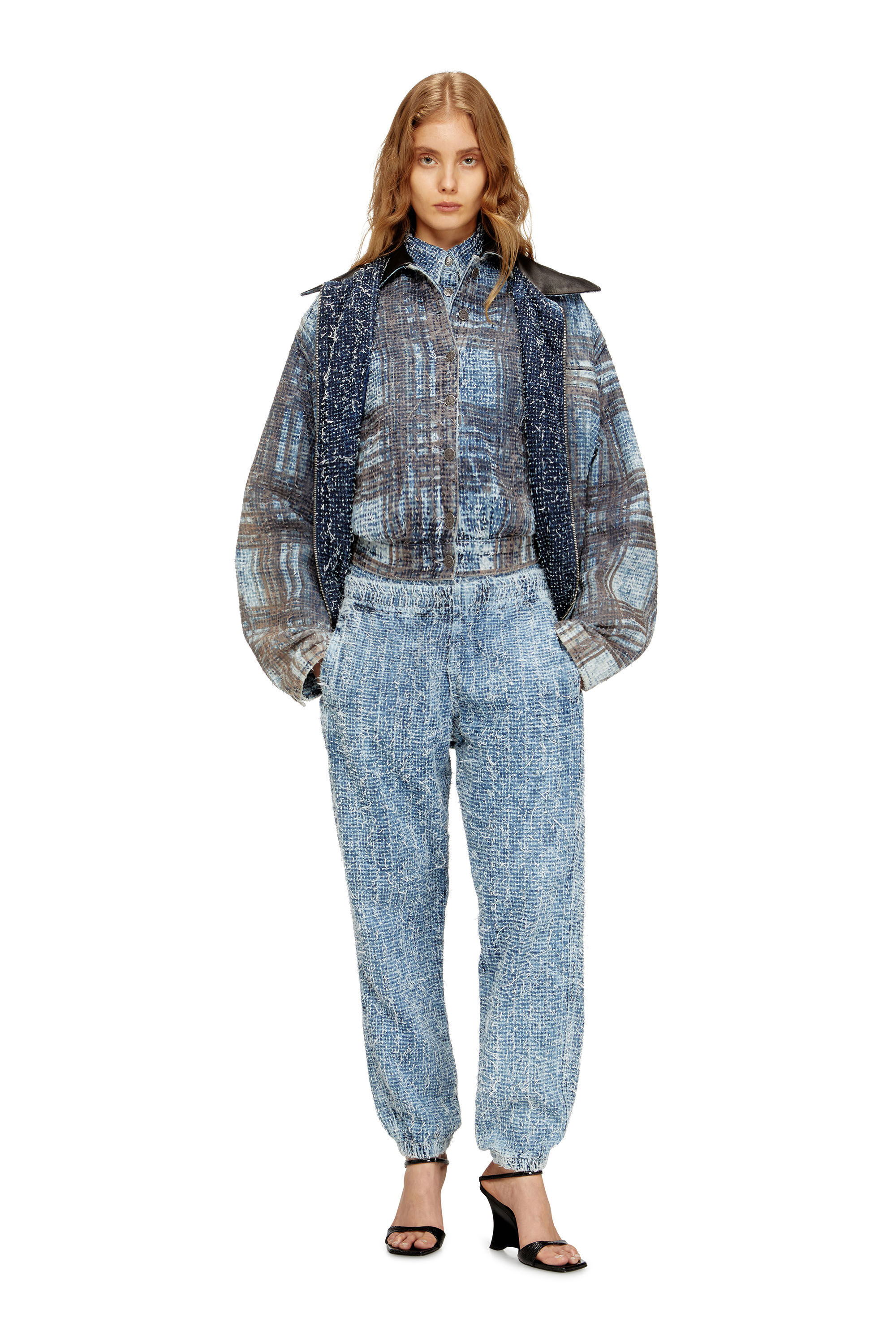 Diesel - Unisex's Slim Jeans D-Labb 0ADCI, ライトブルー - 7