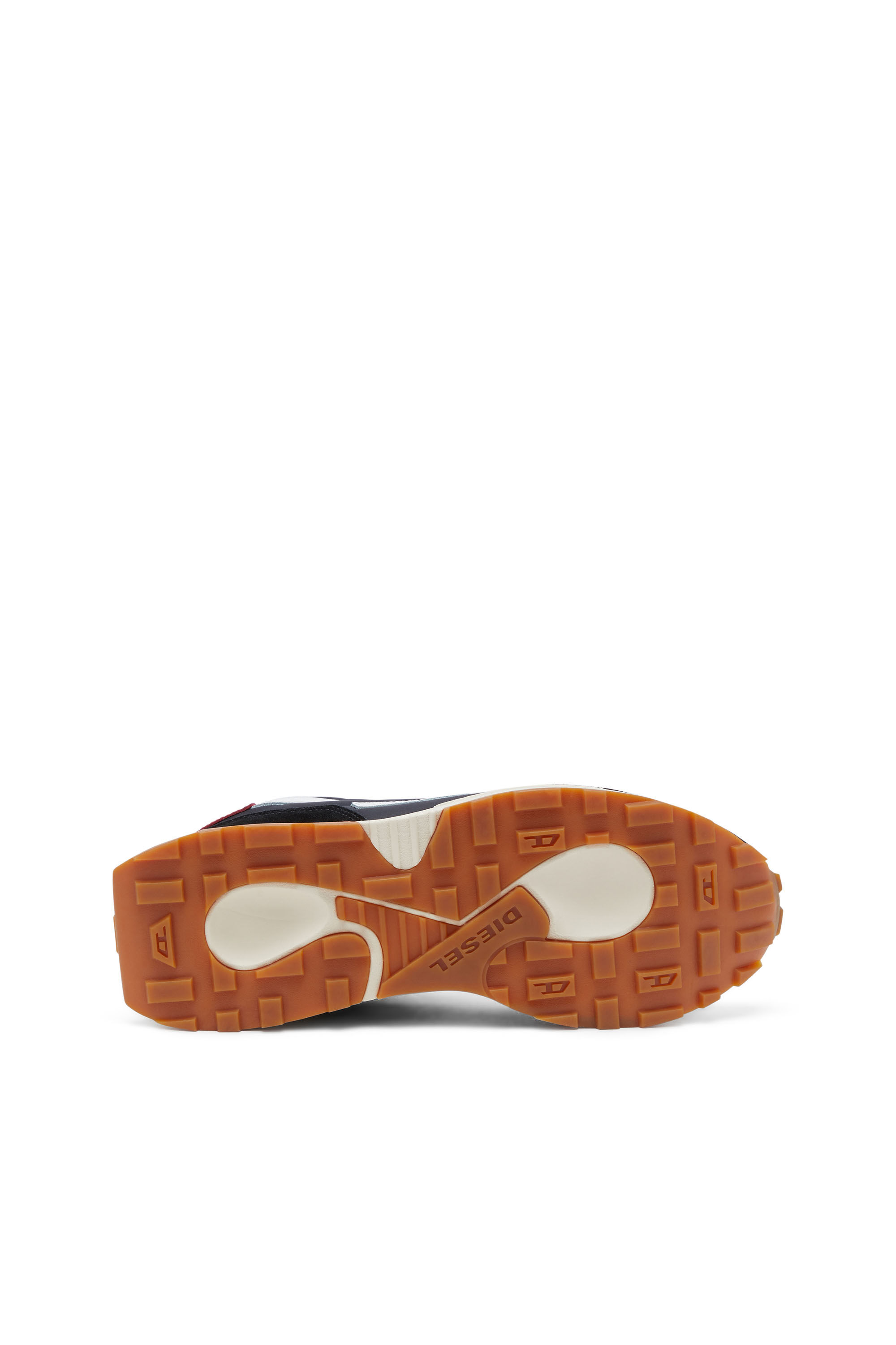 Diesel - S-TYCHE LL, Male's スニーカー レザー ロゴ - S-Tyche LL in ブラック/ホワイト - 5