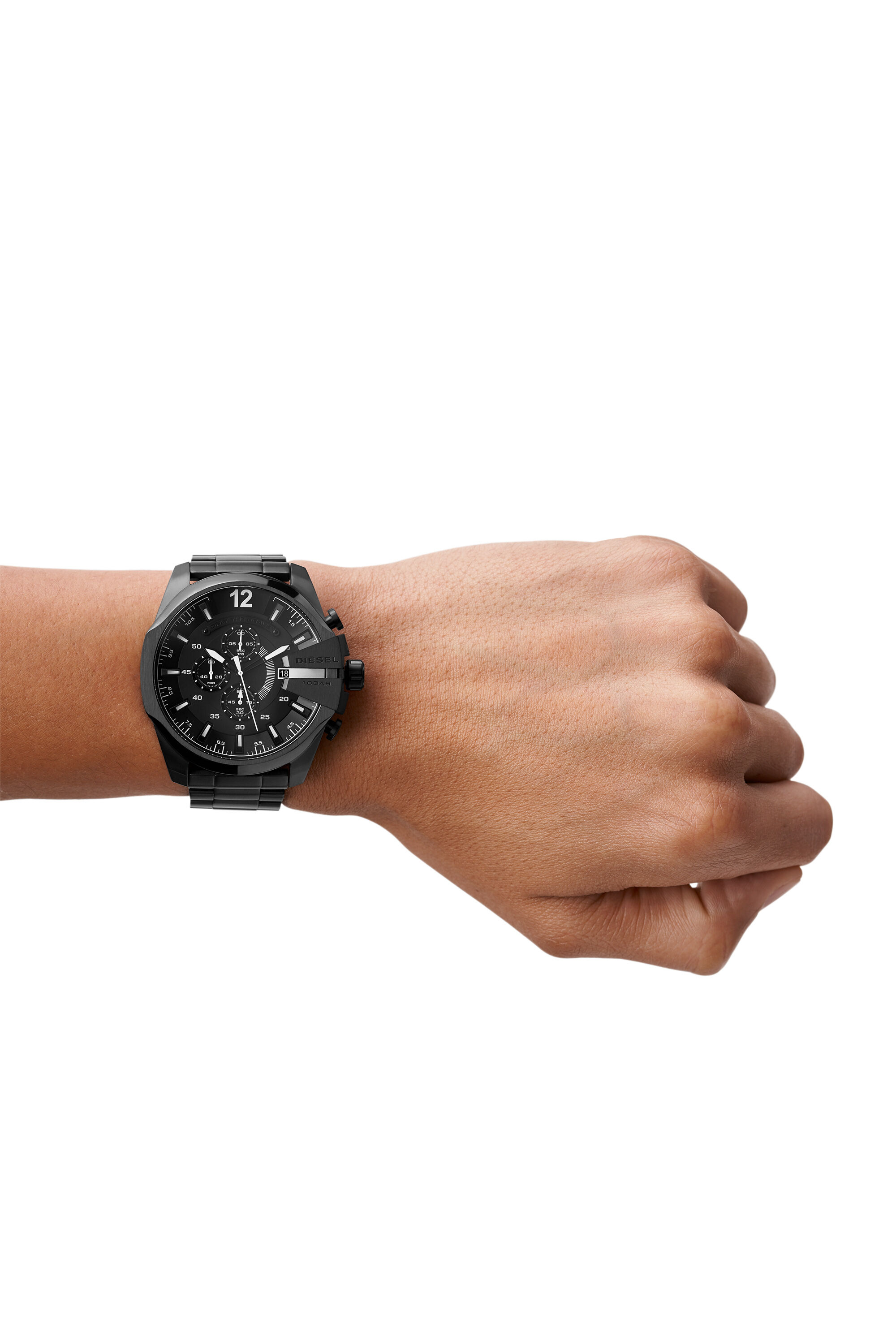 Diesel - DZ4283, Male's Mega Chief quartz analog watch in ブラック - 3