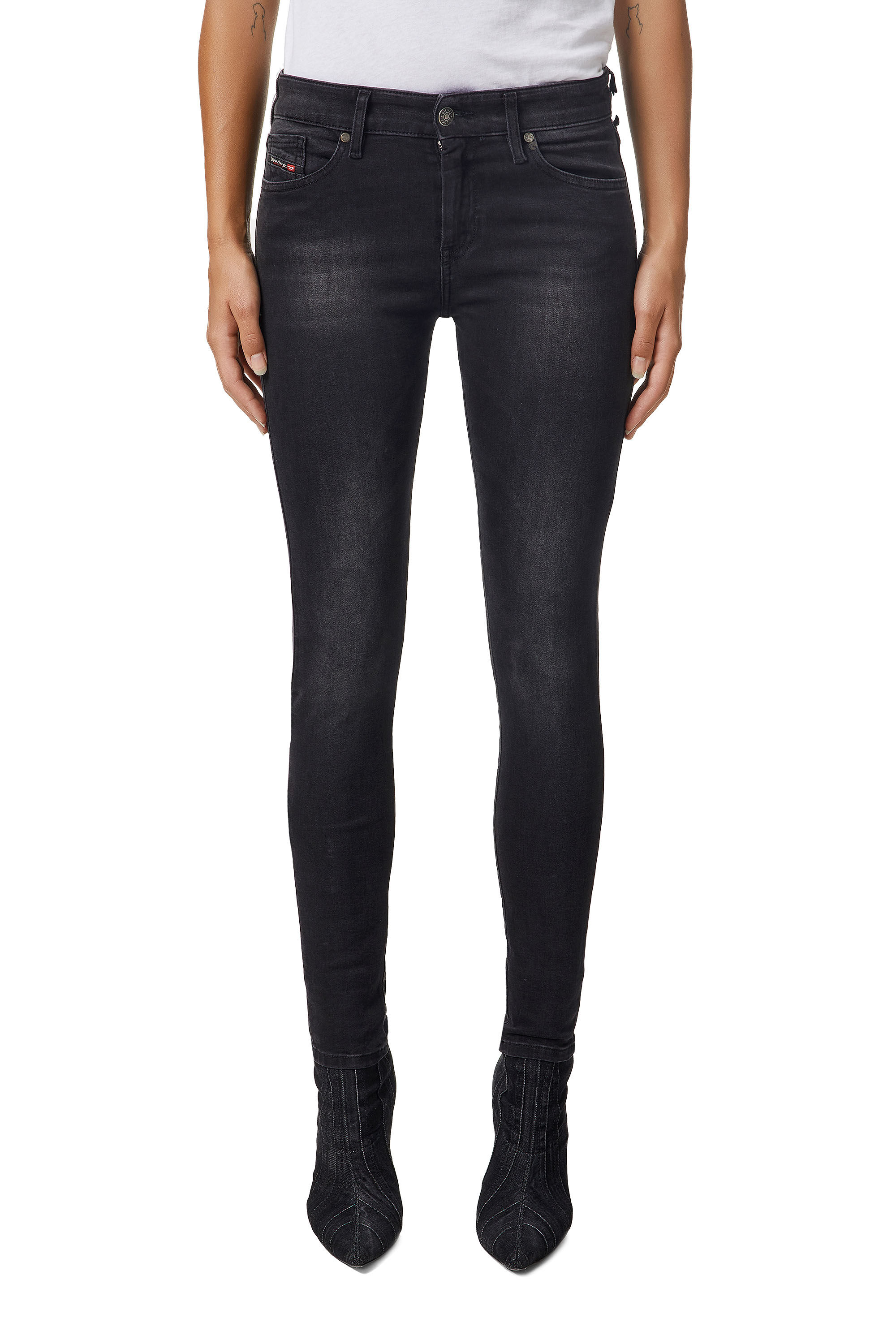 Diesel - 2017 SLANDY 069JW Super skinny Jeans,  - Image 3